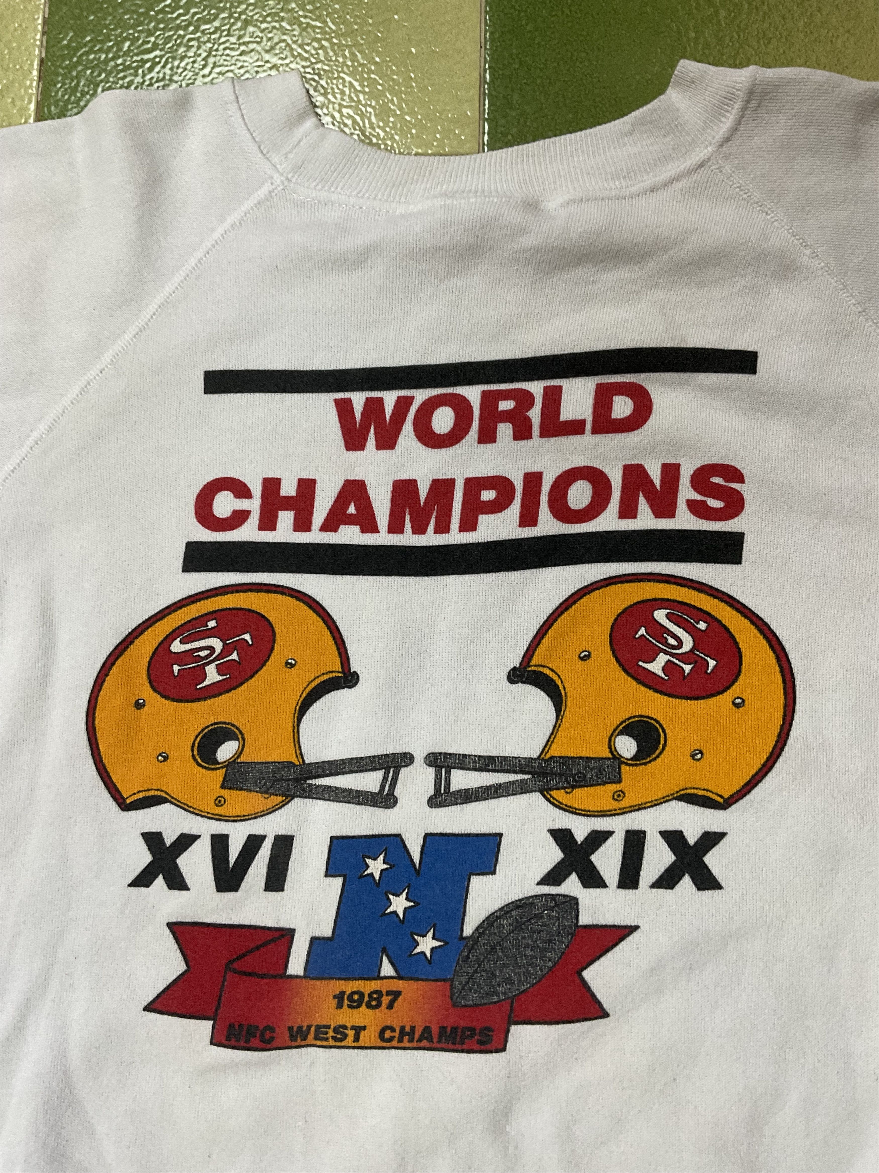 NFL Vintage 80s I’m a 49er Faithful 1987 NFC Champs Sweatshirt Size US XXL / EU 58 / 5 - 4 Thumbnail