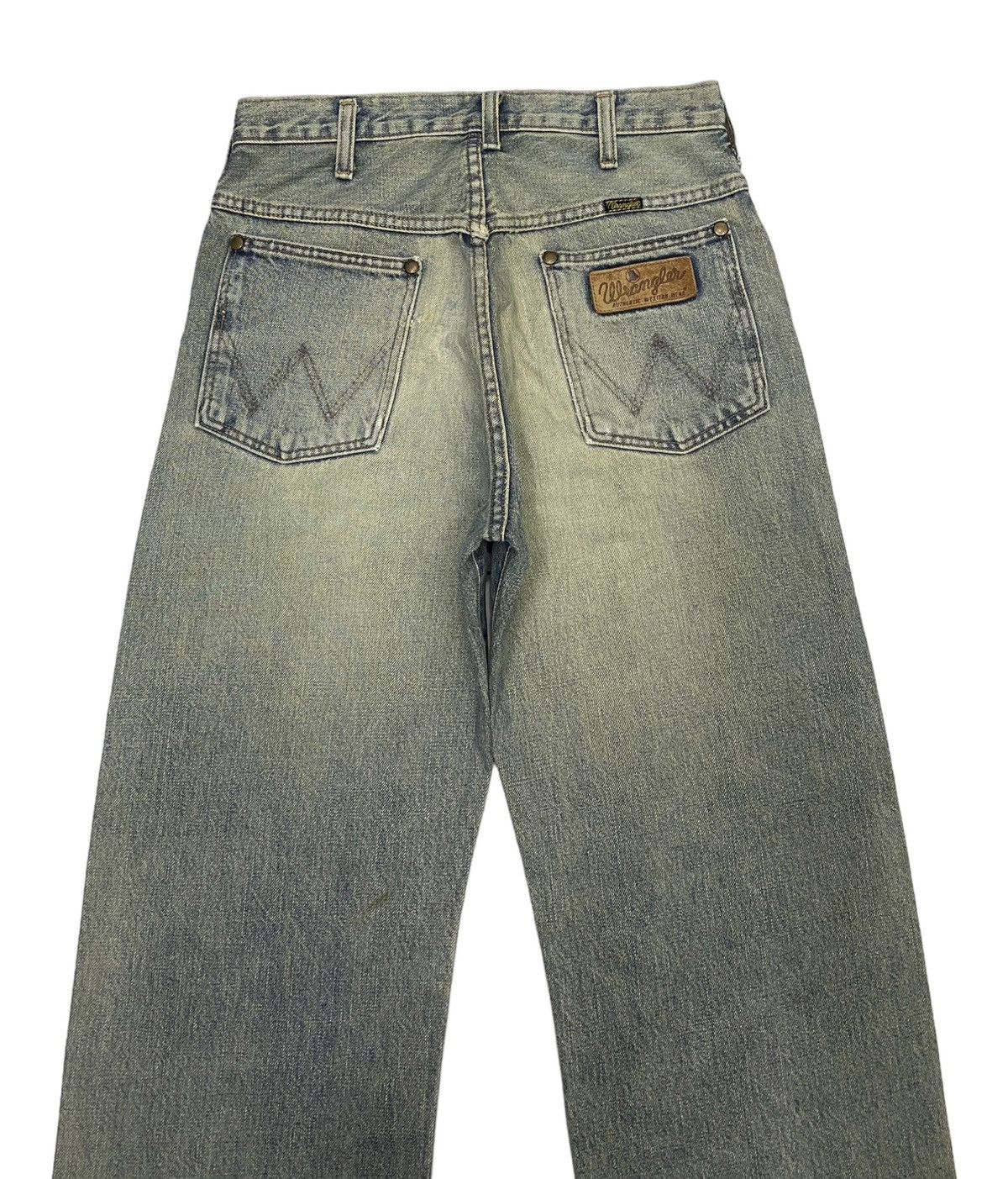 Kapital SELVEDGE DENIM BAGGY WRANGLER 80s FADED DISTRESSED DENIM Size US 27 - 5 Thumbnail