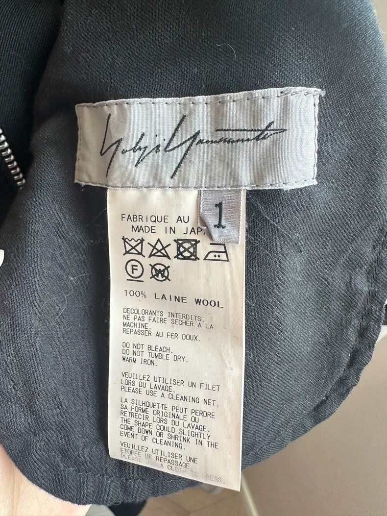 Yohji Yamamoto Yohji Yamamoto size 1 Wool trousers Size 24" / US 00 / IT 34 - 3 Thumbnail