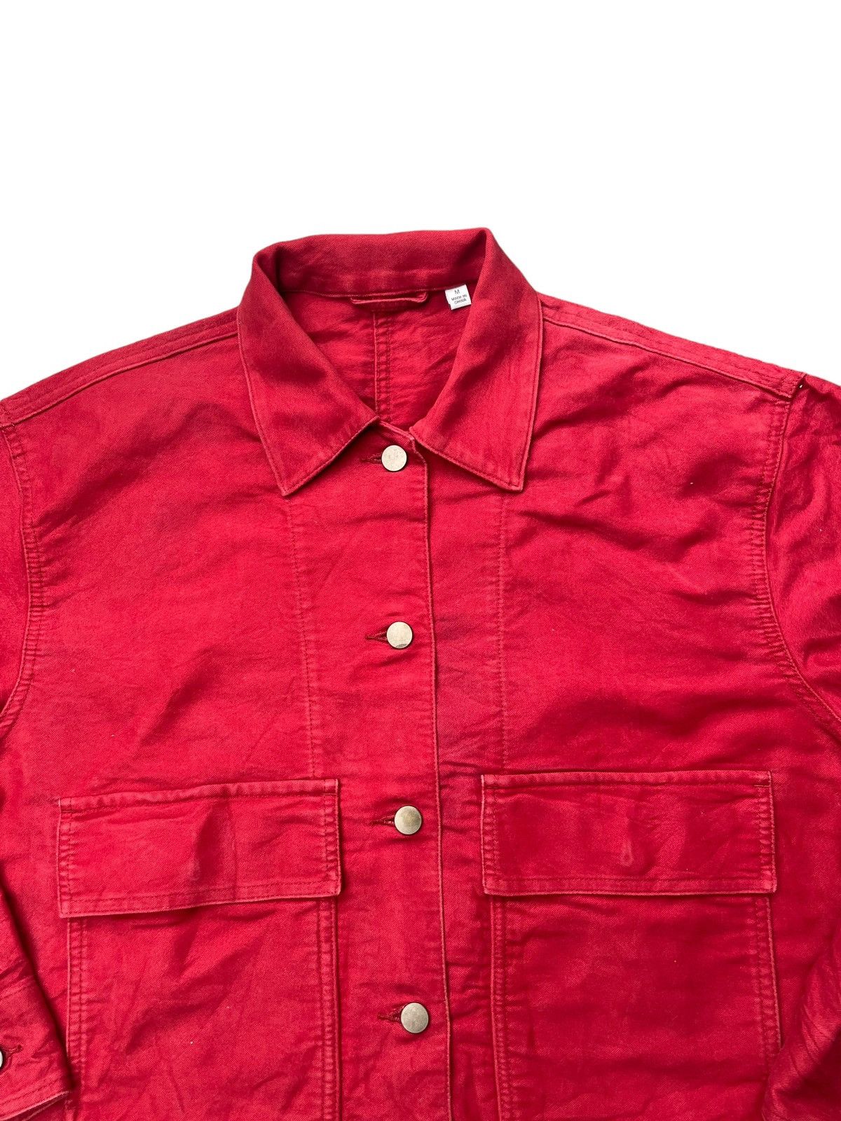 Japanese Brand Uniqlo UJ Denim Jacket Size M / US 6-8 / IT 42-44 - 3 Thumbnail