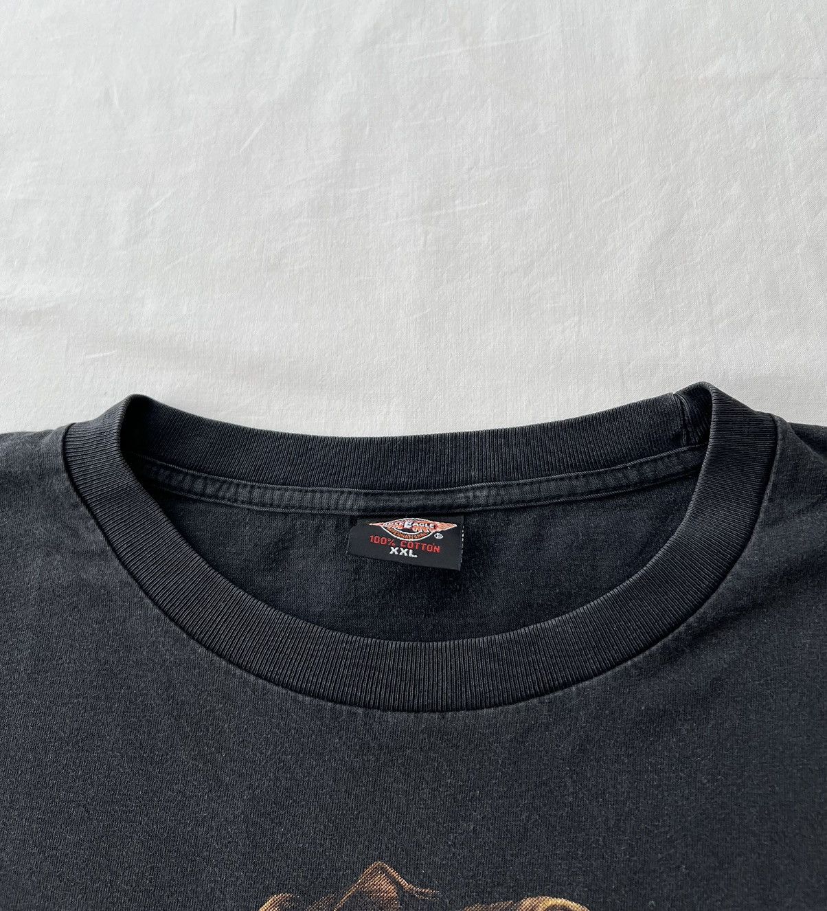Vintage Vintage 1999 Jessie James Spirit of America Rock Eagle Tee Size US XXL / EU 58 / 5 - 16 Thumbnail