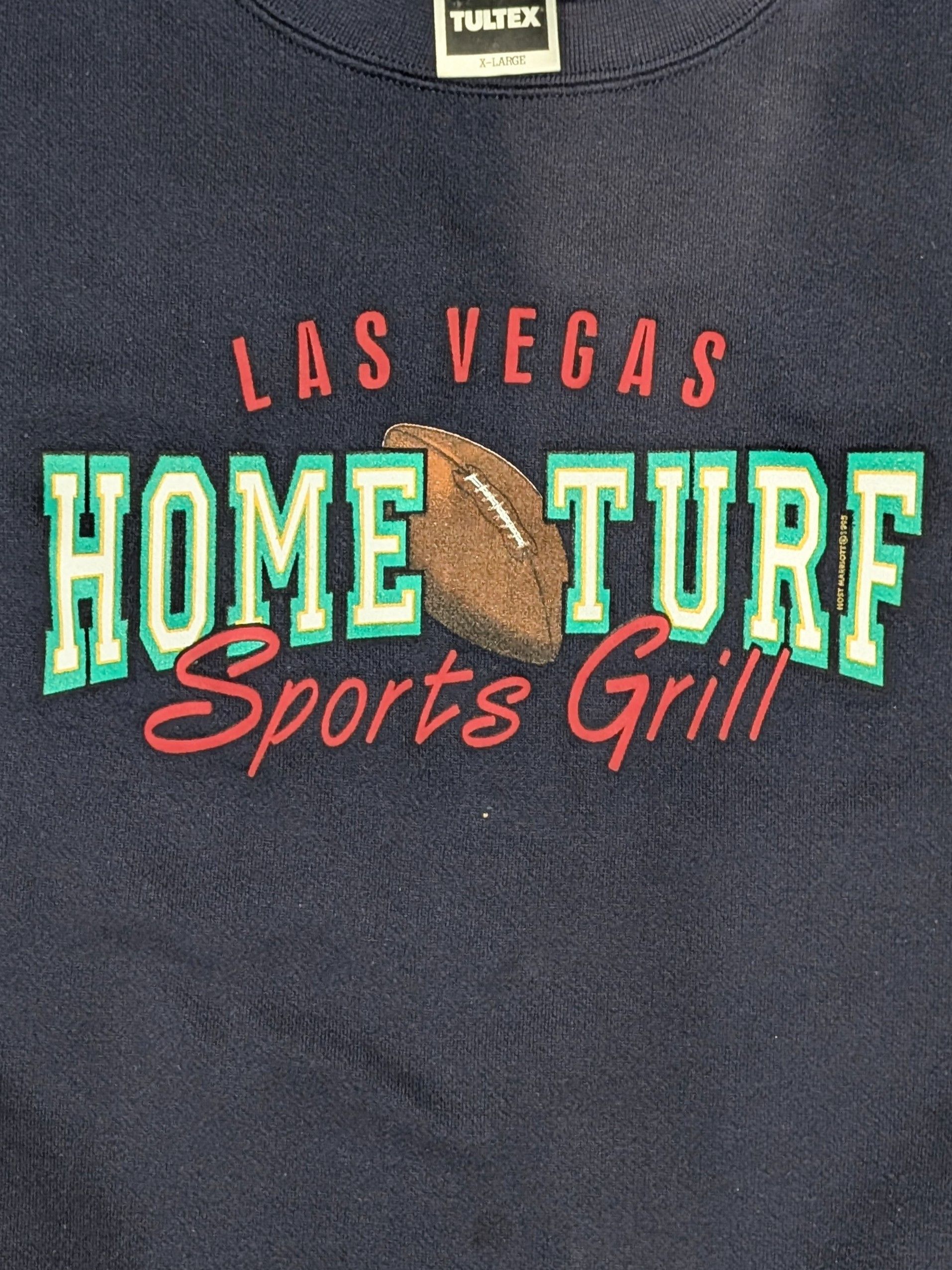Tultex Vintage Las Vegas Home Turf Sports Grill crewneck sweatshirt Size US XL / EU 56 / 4 - 2 Thumbnail