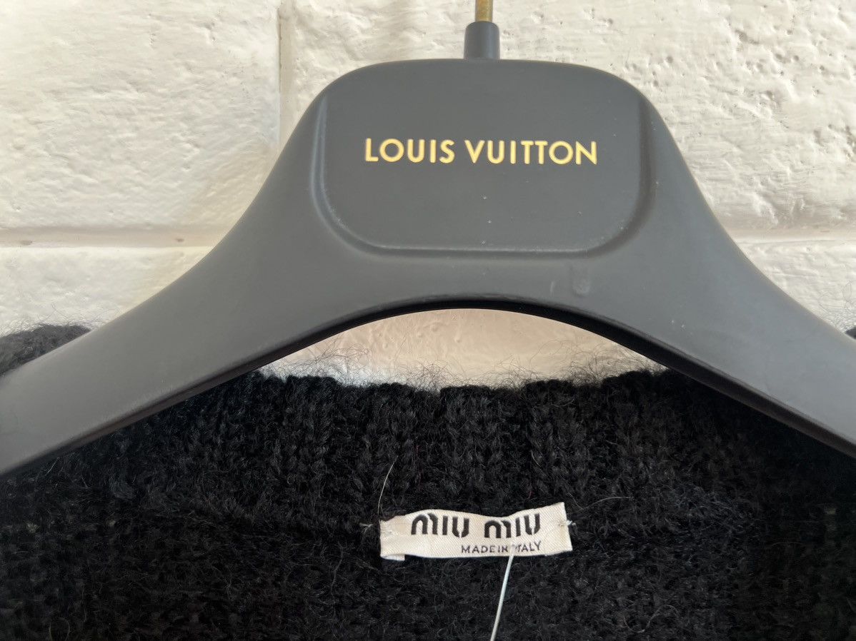 Miu Miu Miu Miu Mohair Distressed cardigan grunge Kurt Cobain Size US M / EU 48-50 / 2 - 6 Thumbnail