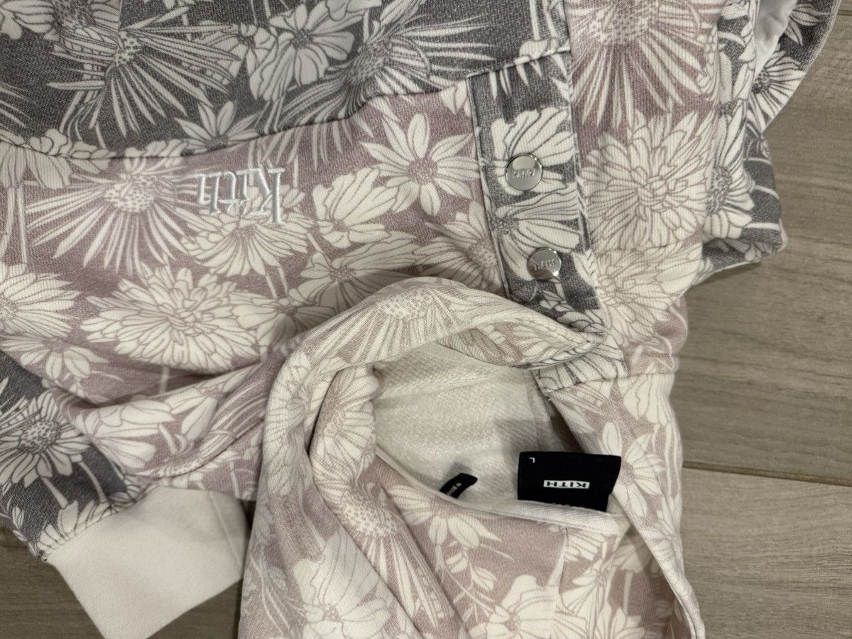 Kith KITH ASTER FLORAL WILLIAMS IV PULLOVER - DUSTY MAUVE Size US L / EU 52-54 / 3 - 6 Thumbnail