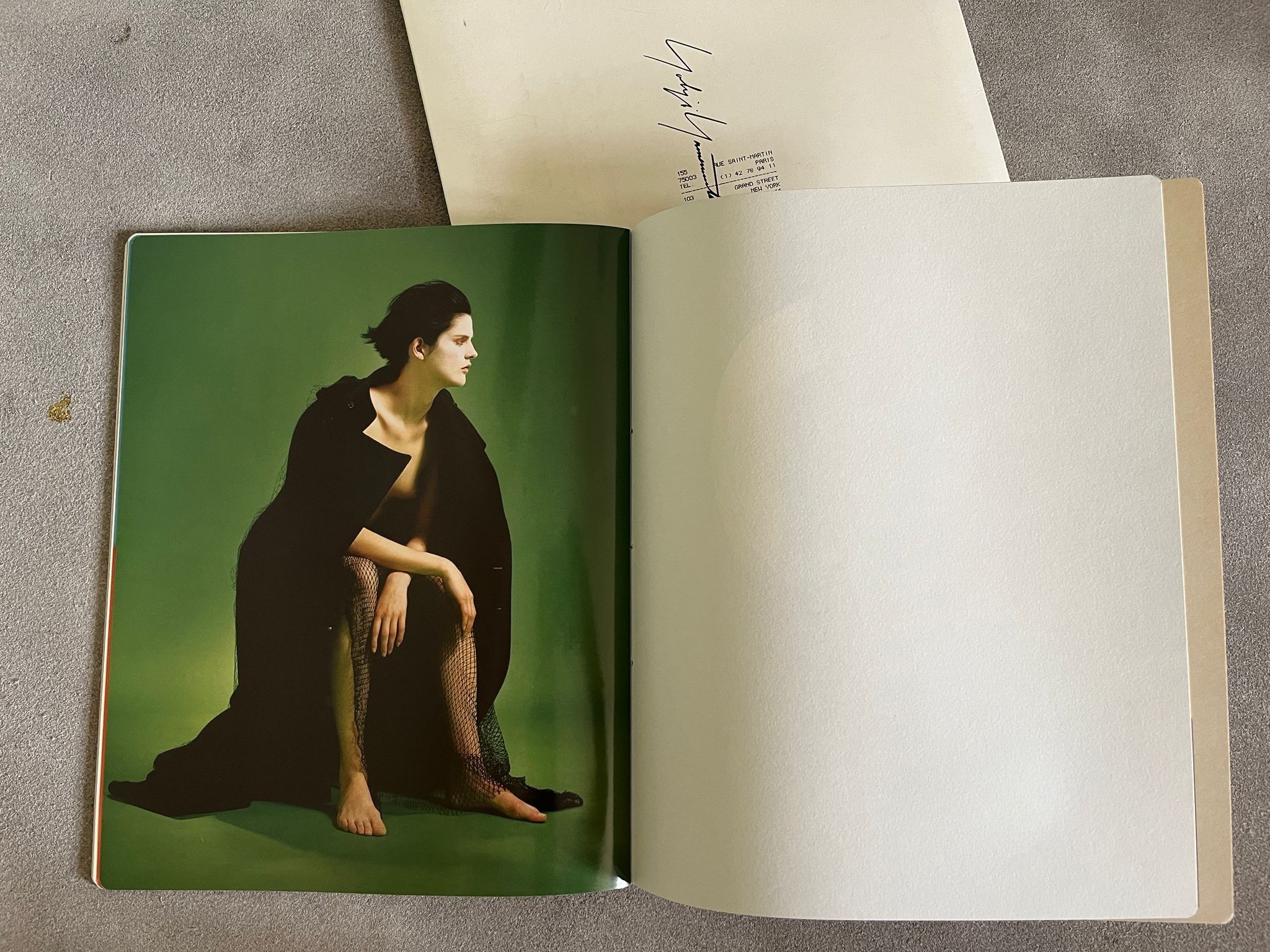 Yohji Yamamoto Yohji Yamamoto Catalog Autum/ Winter 1995/96 Size ONE SIZE - 2 Thumbnail