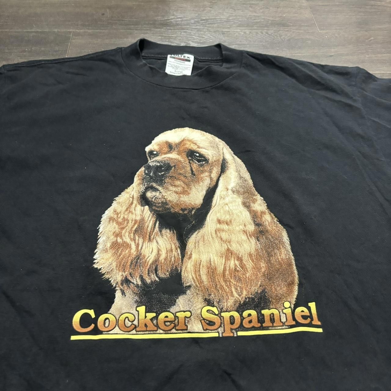 Tultex Vintage Cocker Spaniel T Shirt 90s XL Size US XL / EU 56 / 4 - 1 Thumbnail