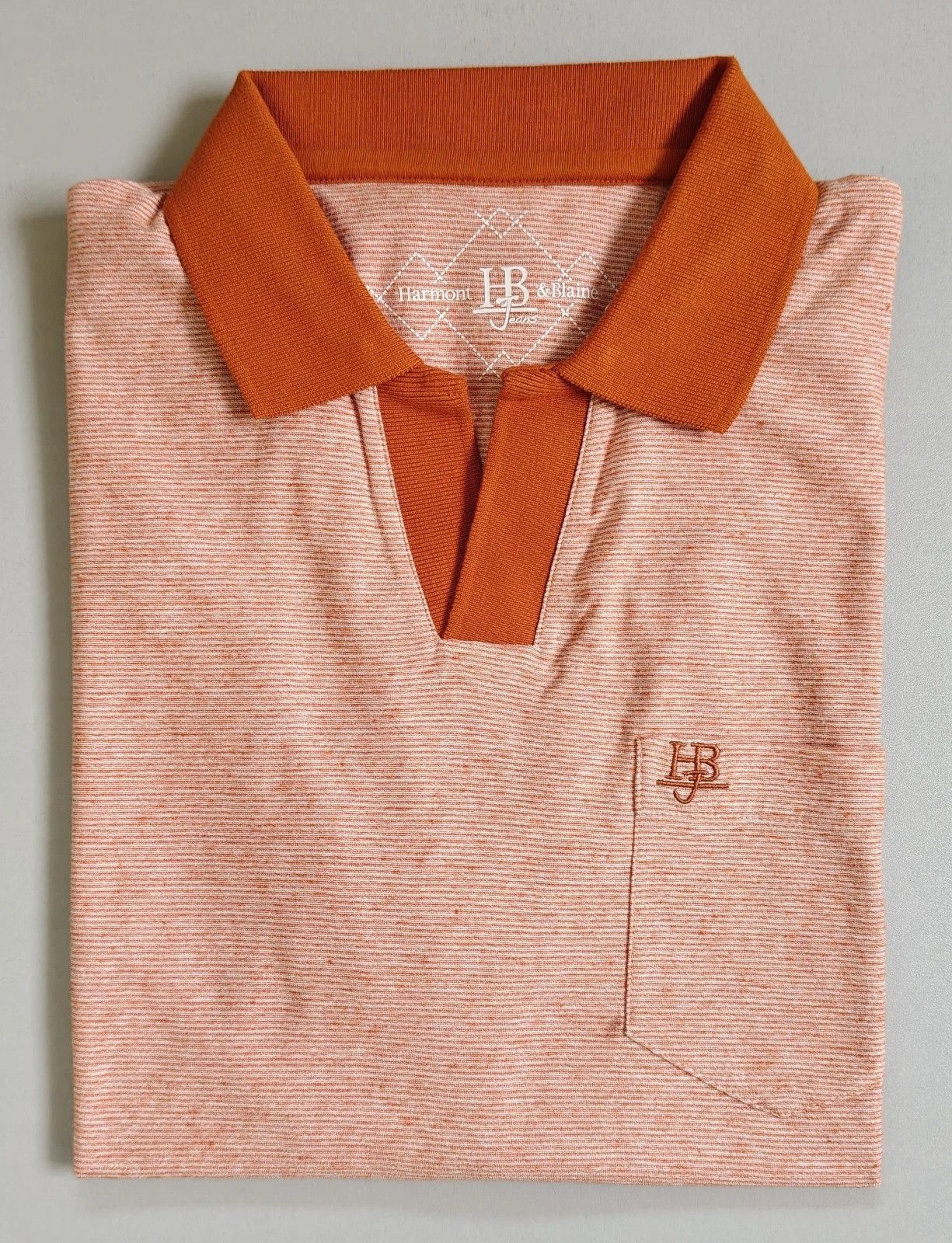 Harmont & Blaine Harmont & Blaine Jeans (HBJ) Shortsleeves Polo Shirt ASM1998 Size US L / EU 52-54 / 3 - 1 Thumbnail