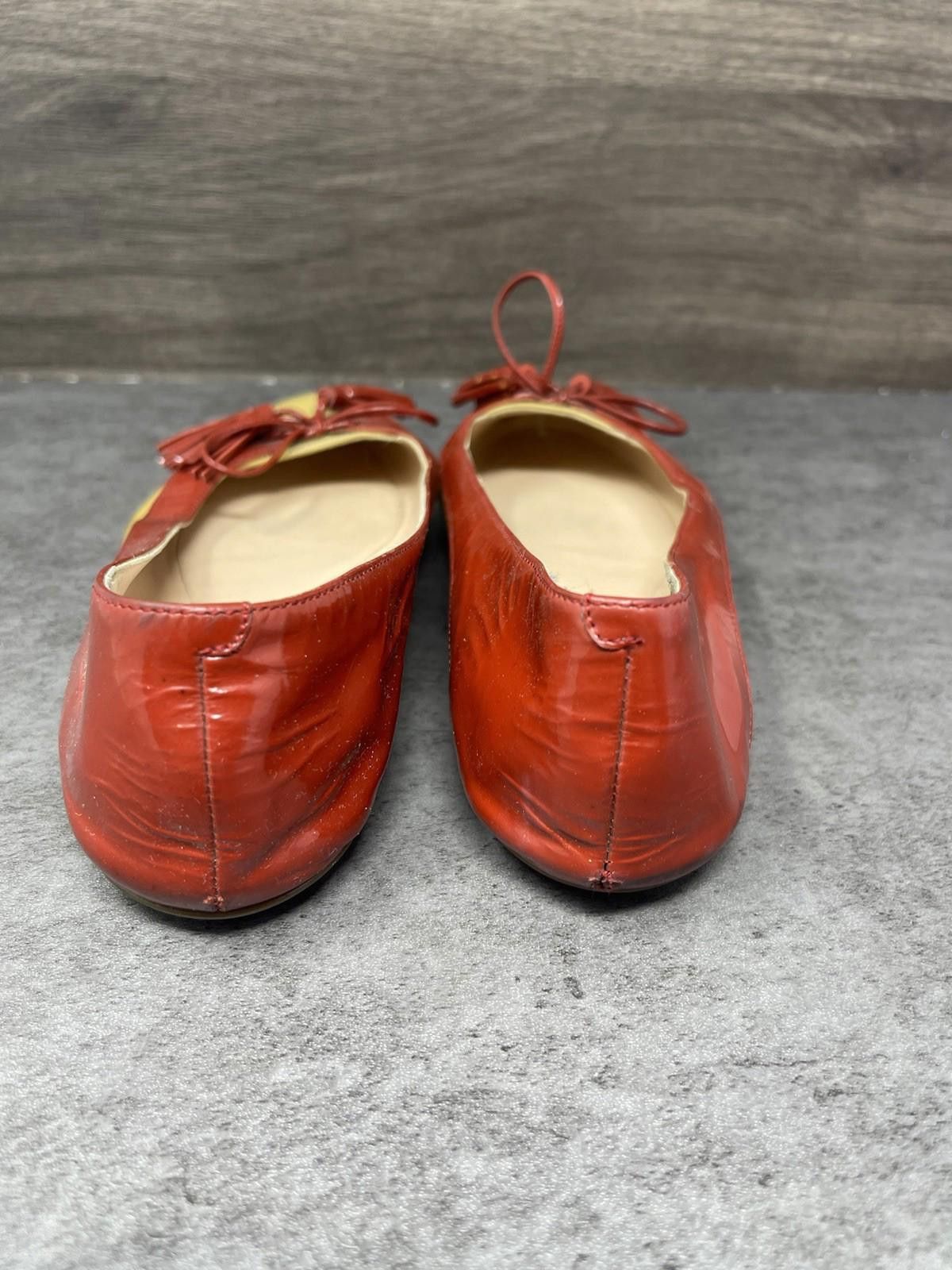 Bally BALLY Shoes Womens Size 5.5 (35.5) Ballet Flats Red Size US 5.5 / IT 35.5 - 6 Thumbnail