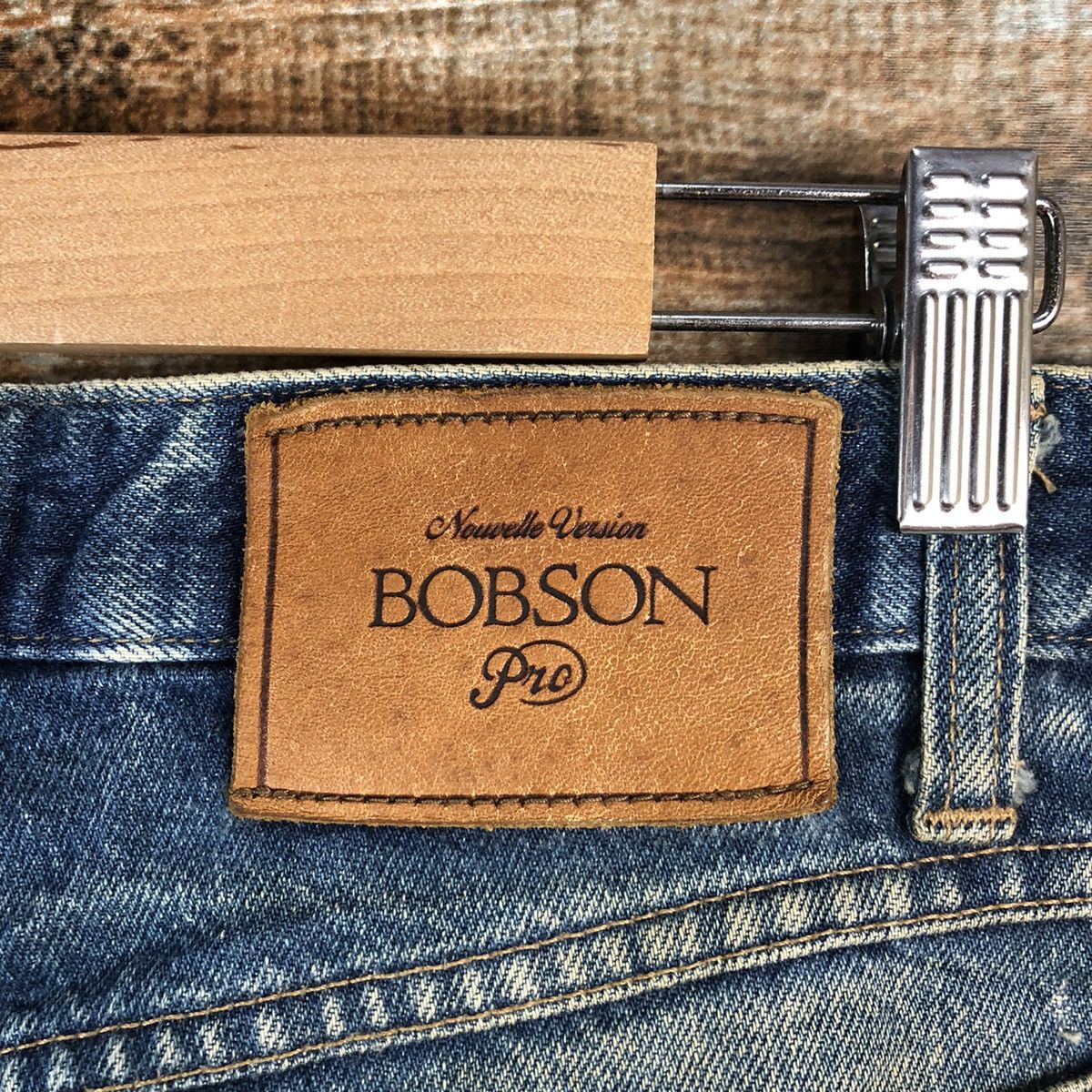 Vintage DL Bobson Pro Blue vintage Denim Pants #C176 Size US 29 - 19 Thumbnail