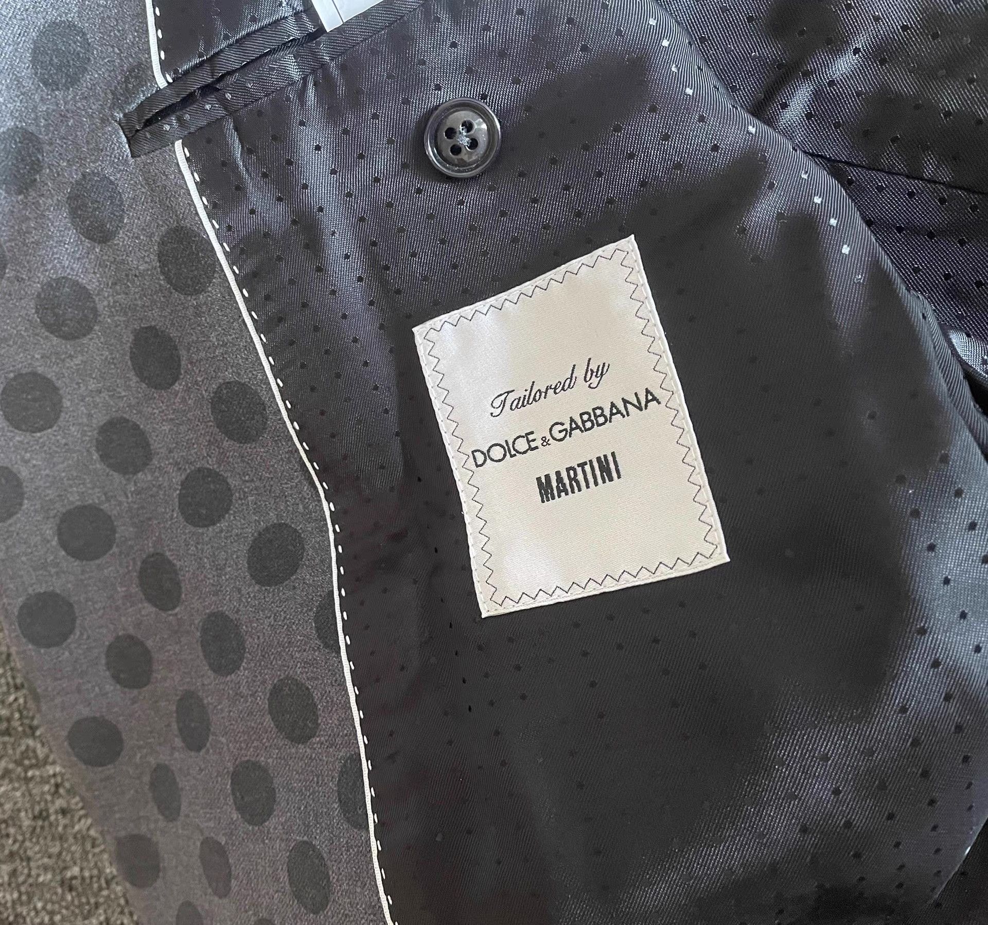 Dolce & Gabbana Dolce & Gabbana Main Line Wool Blazer, Q4 Size 52R - 6 Thumbnail