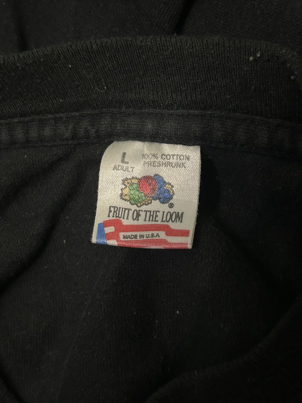 Fruit Of The Loom × Vintage Vintage 1993 fruit of the loom “The Moon” tee Size US L / EU 52-54 / 3 - 5 Thumbnail