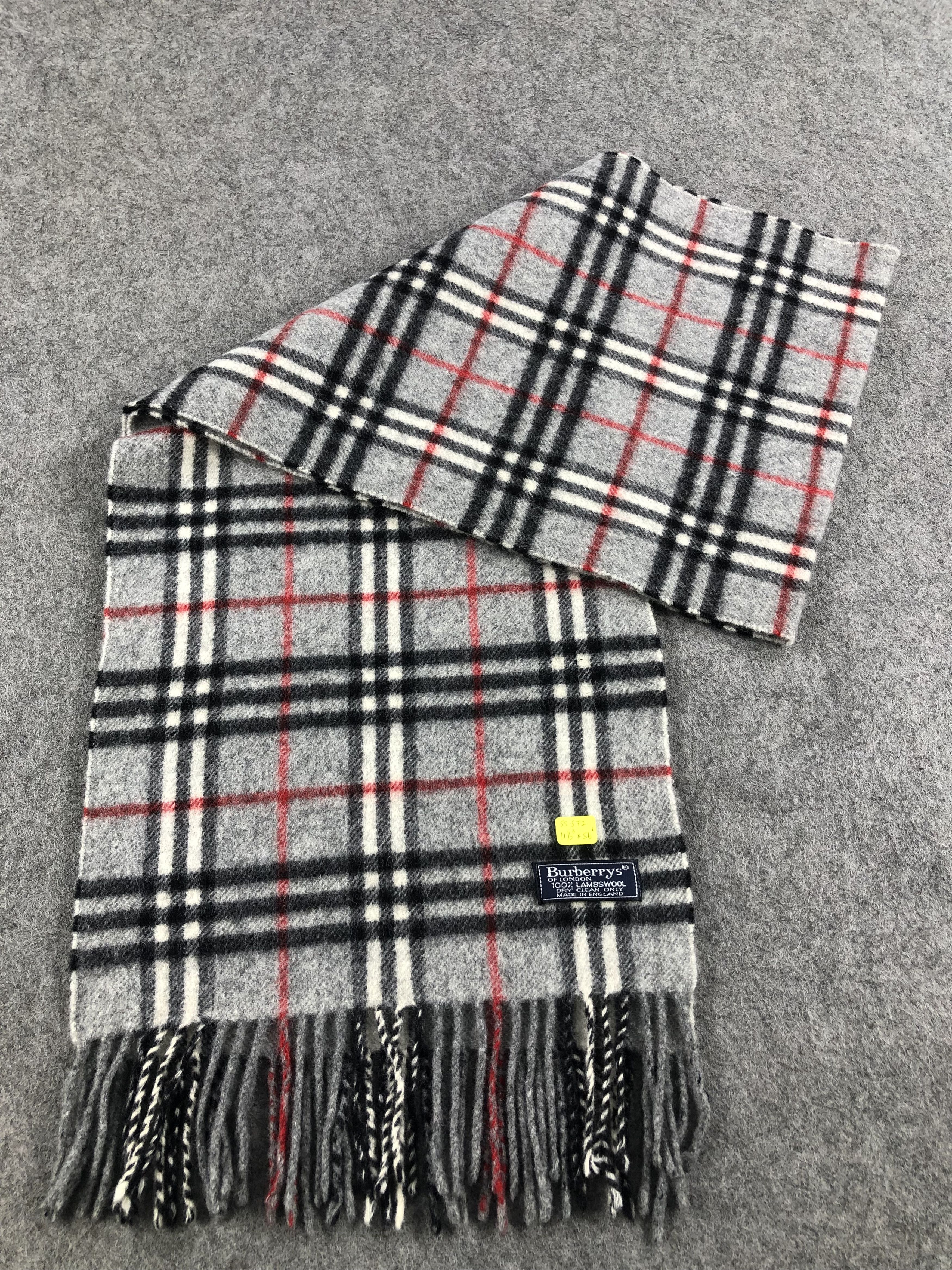 Burberry Burberry Lambswool Scarf / Muffler / Neckwear Size ONE SIZE - 5 Thumbnail