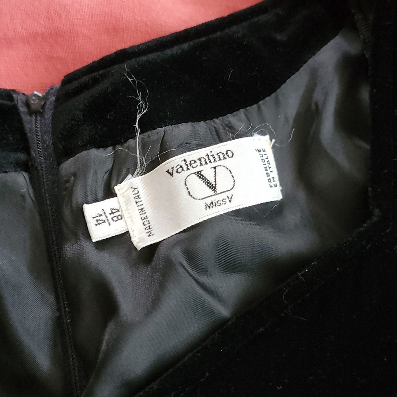Valentino Vintage Valentino Miss V Cocktail Dress Size XL / US 12-14 / IT 48-50 - 2 Thumbnail