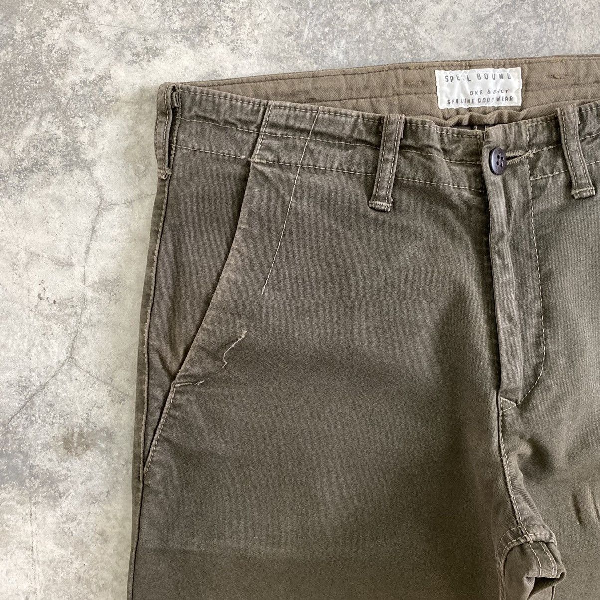 Spellbound VTG Spellbound Japan Chino Trousers Pants Slim Fit Size US 28 / EU 44 - 7 Thumbnail
