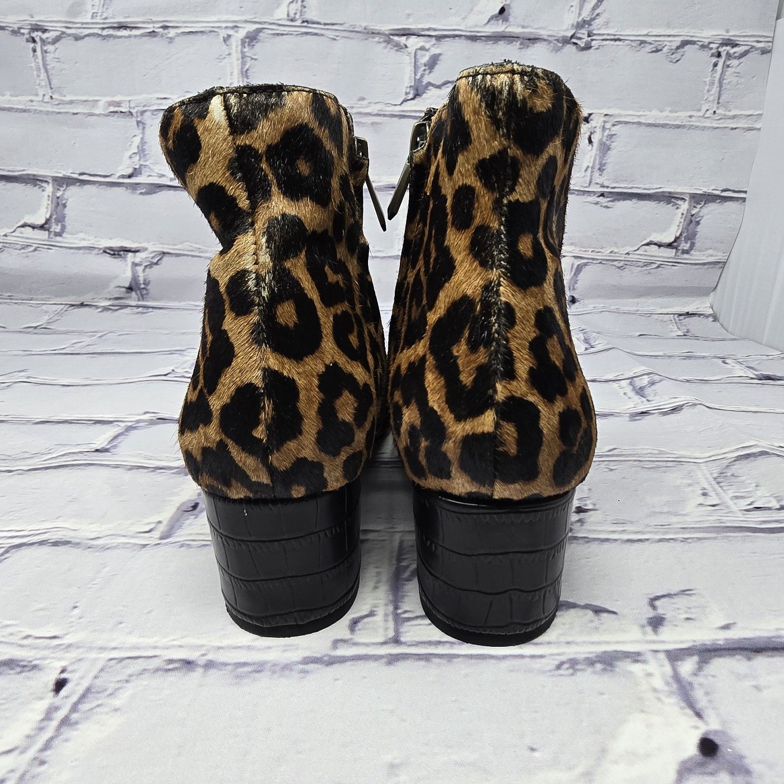 Sam Edelman Sam Edelman Edith Bootie Leopard Print Size 8.5 Booties Size US 8.5 / IT 38.5 - 3 Thumbnail