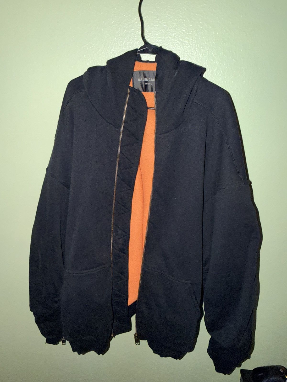 Balenciaga Balenciaga bomber hoodie Size US L / EU 52-54 / 3 - 3 Thumbnail