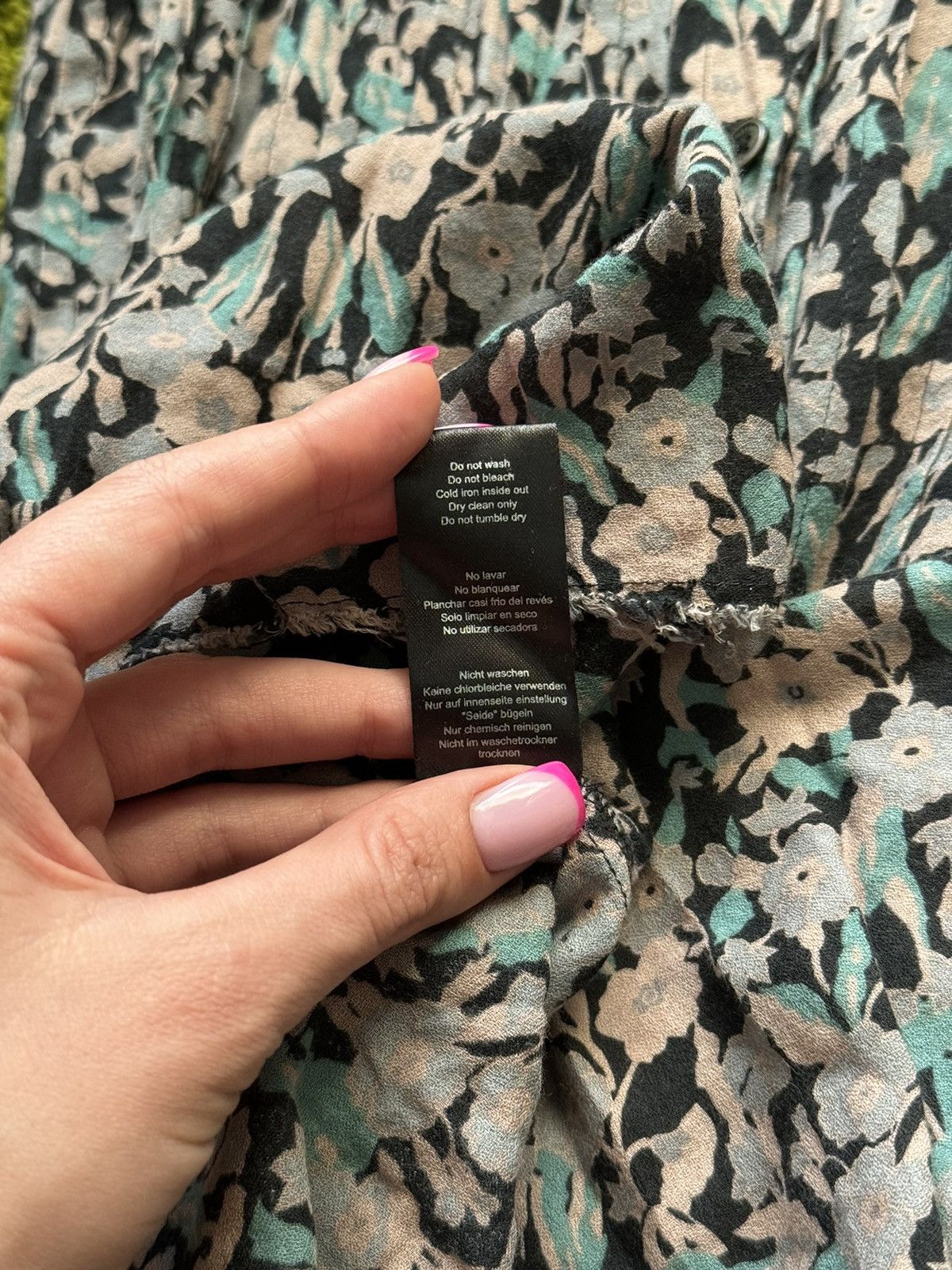 Designer × Zadig & Voltaire Zadig & Voltaire avant garde floral pattern dress Size M / US 6-8 / IT 42-44 - 6 Thumbnail