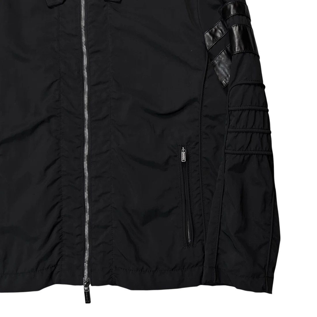 Dirk Bikkembergs Dirk Bikkembergs Hook Collar Racing Jacket Size US L / EU 52-54 / 3 - 6 Thumbnail