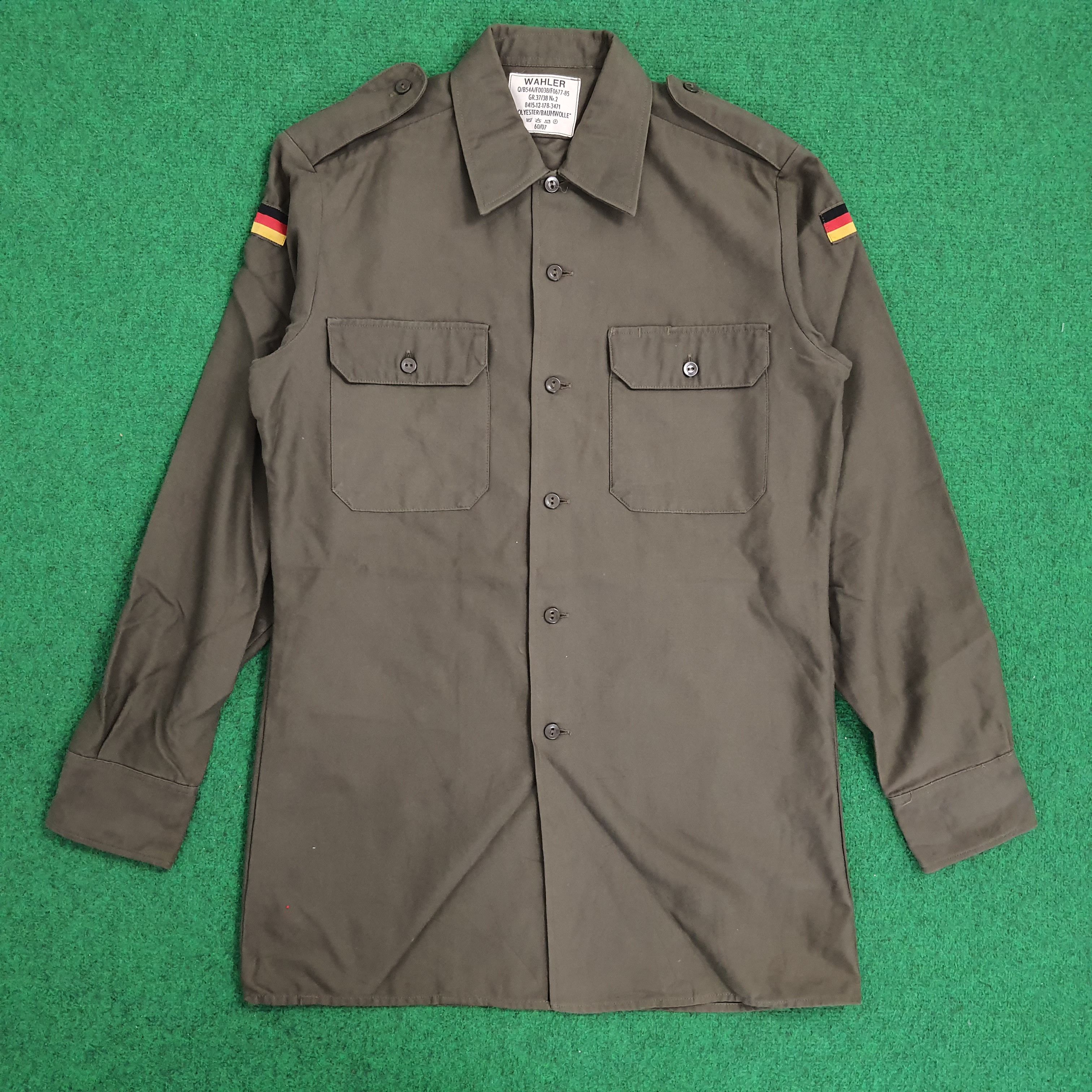 WAHLER Germany Army Shirt Jacket