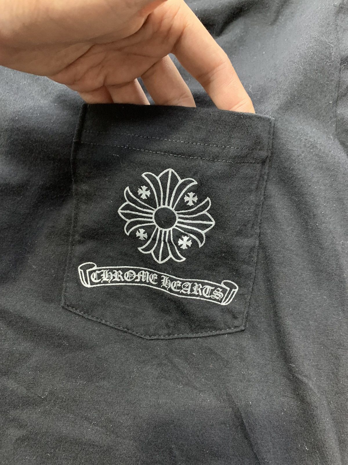 Chrome Hearts × Vintage Chrome hearts multiple cross pocket tee Size US M / EU 48-50 / 2 - 3 Thumbnail