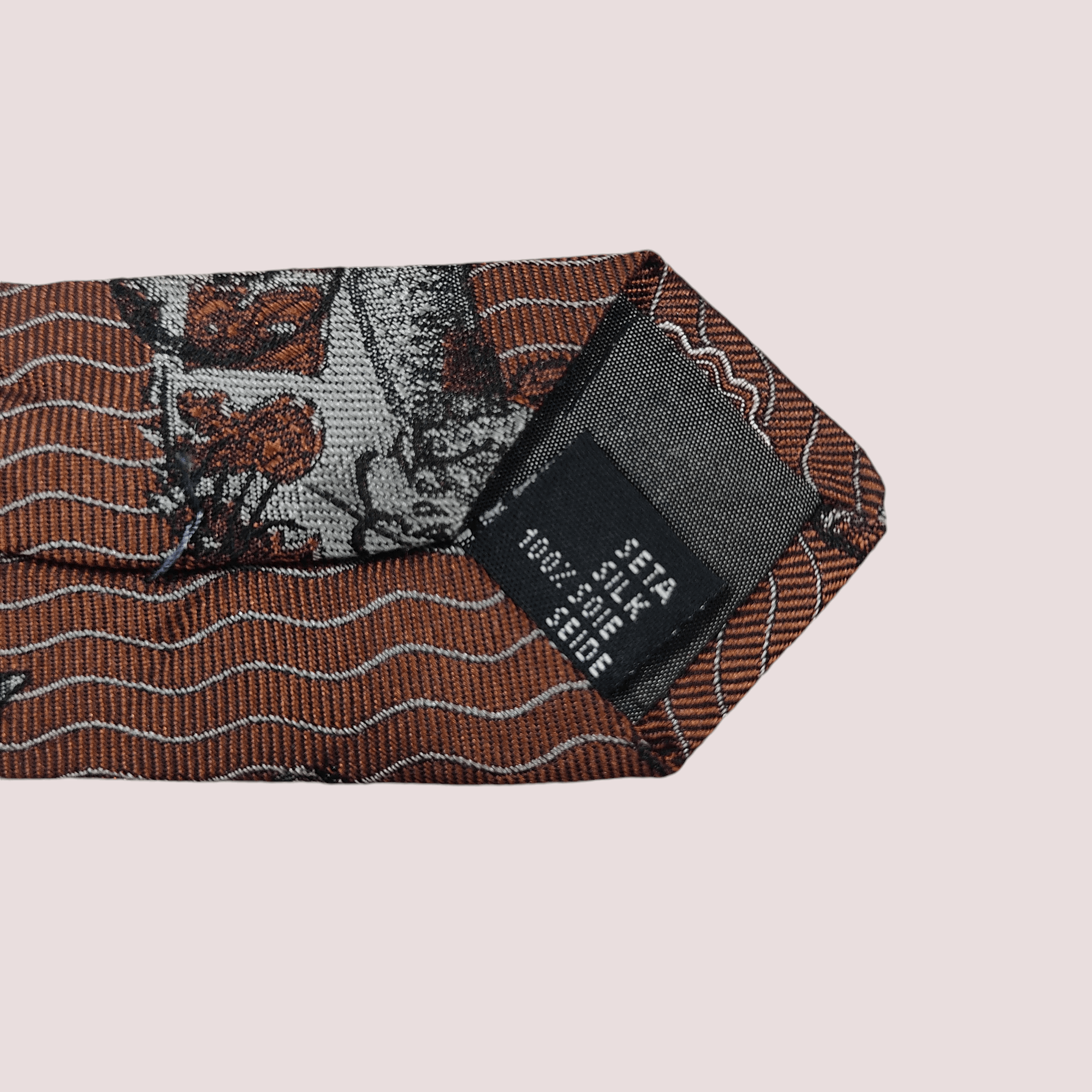 Jean Paul Gaultier JPG Jean Paul Gaultier AOP Cravatta Silk Tie Size ONE SIZE - 6 Thumbnail