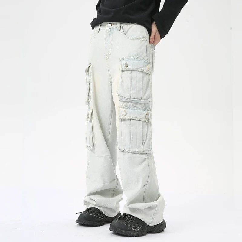 Japanese Brand × Vintage Straight Multi-pockets Jeans Size US 28 / EU 44 - 3 Thumbnail