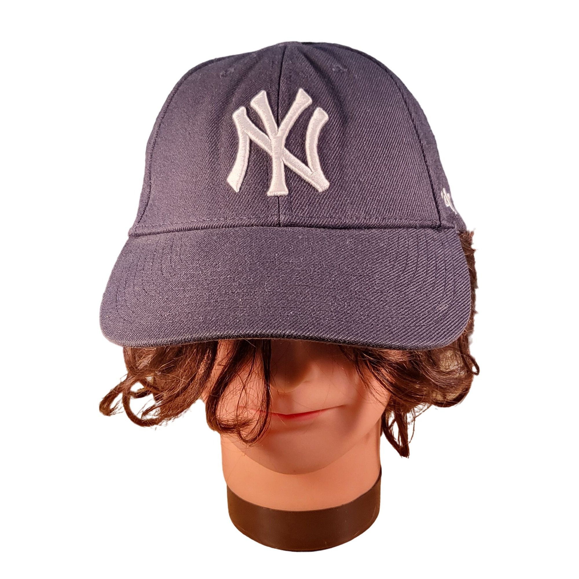47 Brand New York Yankees MLB 47 Brand Hat Adjustable Strap Big Logo Size ONE SIZE - 1 Thumbnail