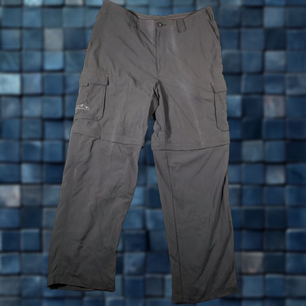 Eddie Bauer EDDIE BAUER Mens 36x32 Gray Utility Fit Hiking Cargo Pants Quick Dry Nylon Size US 36 / EU 52 - 1 Thumbnail