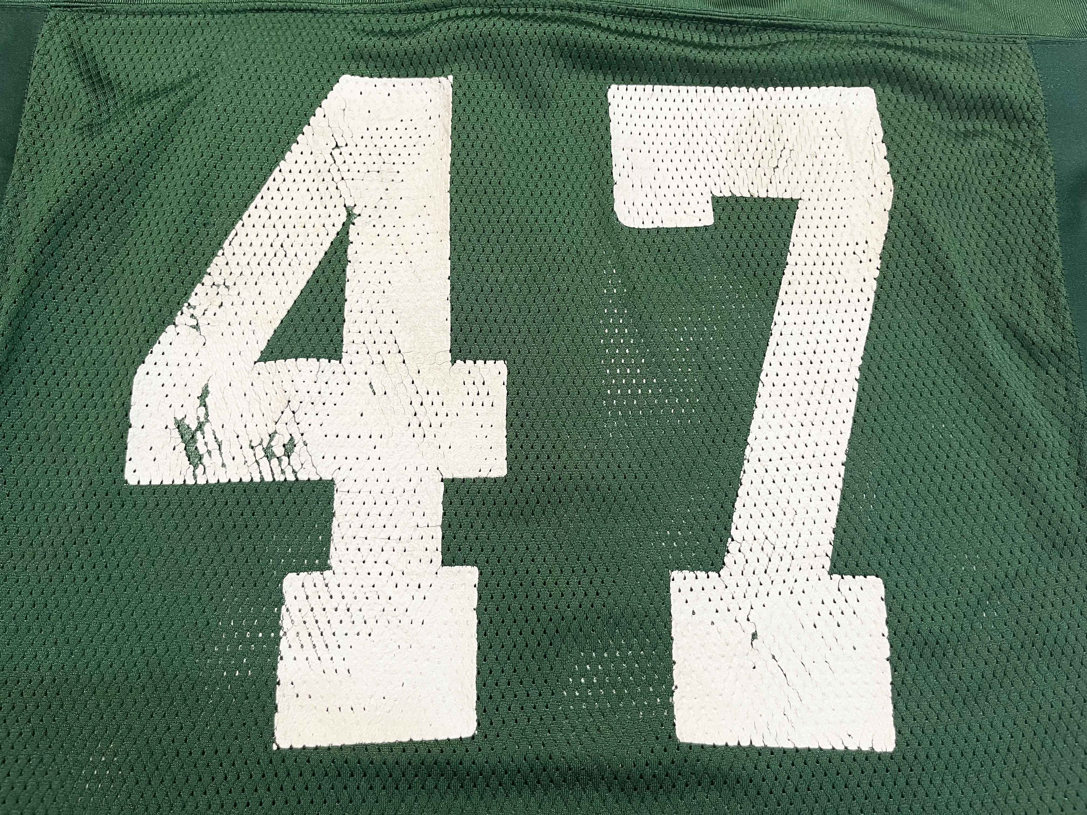 NFL × Reebok Reebok NFL 2010 New York Jets #47 Practice Worn Jersey Size US L / EU 52-54 / 3 - 7 Thumbnail