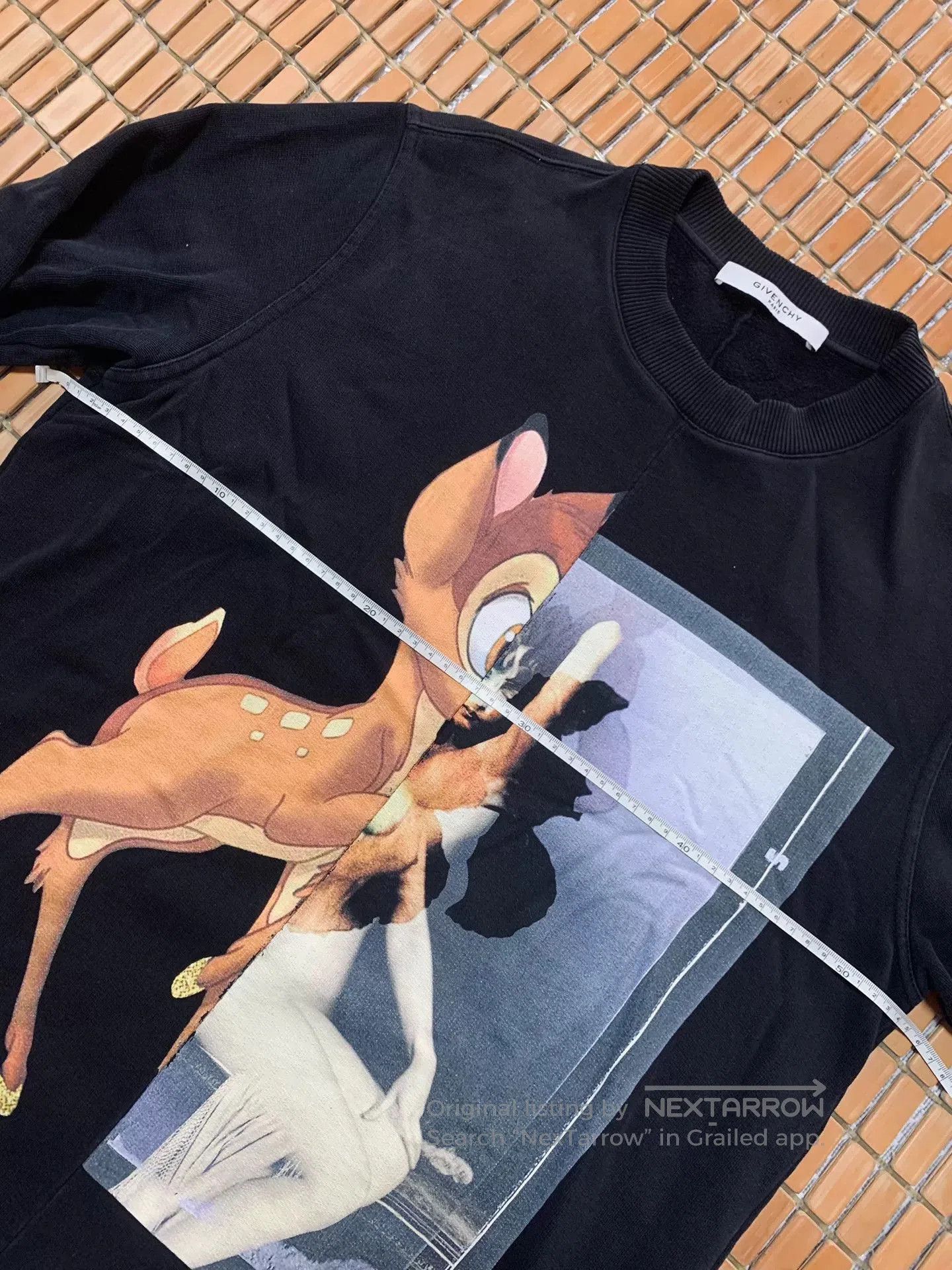 Givenchy Givenchy Bambi Patchwork Sweatshirt. Size XS / US 0-2 / IT 36-38 - 7 Thumbnail
