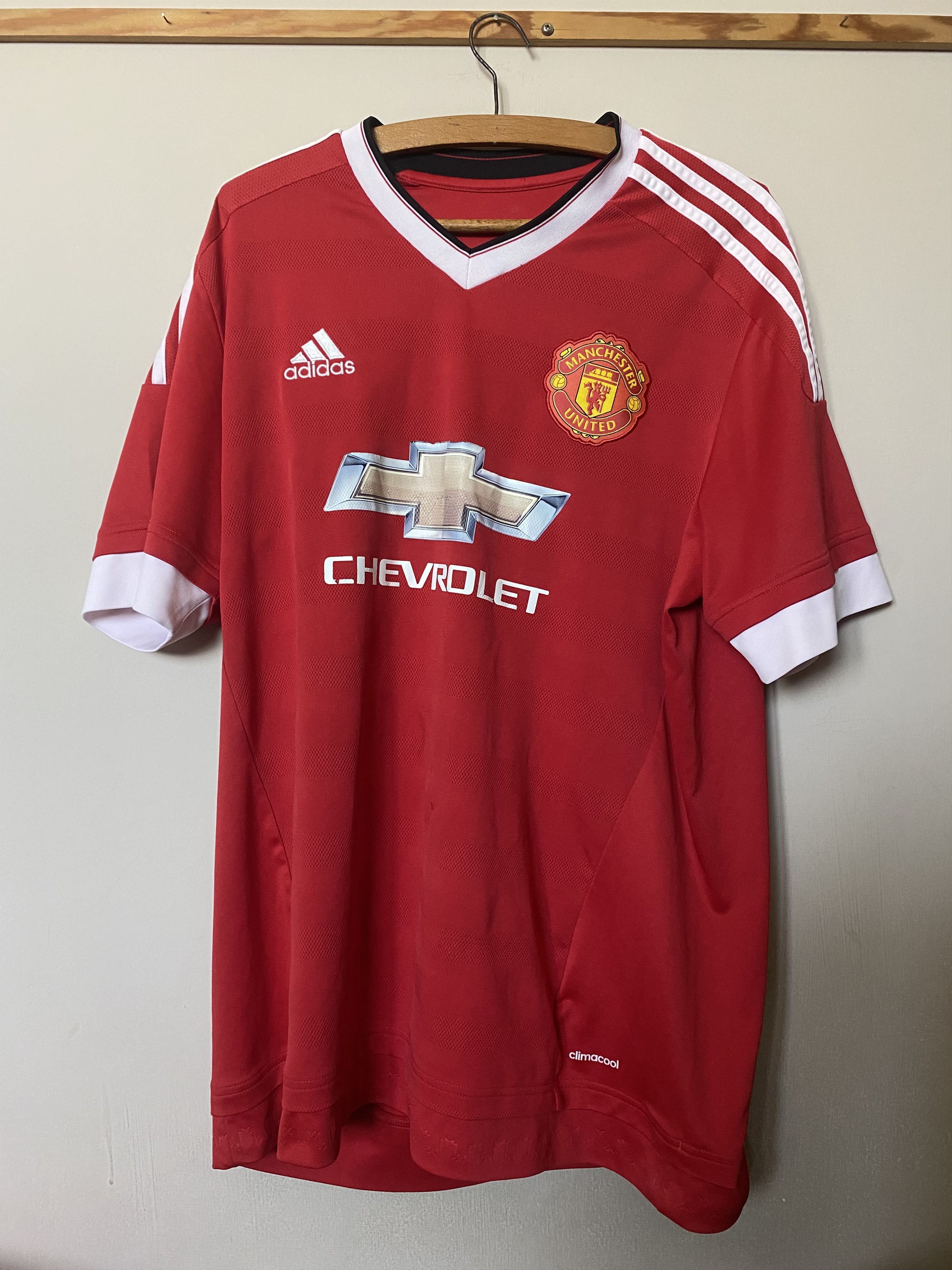 Adidas MANCHESTER UNITED F.C. 2015 - 2016 Adidas - XL/XXL - UNIQUE Size US XL / EU 56 / 4 - 1 Thumbnail
