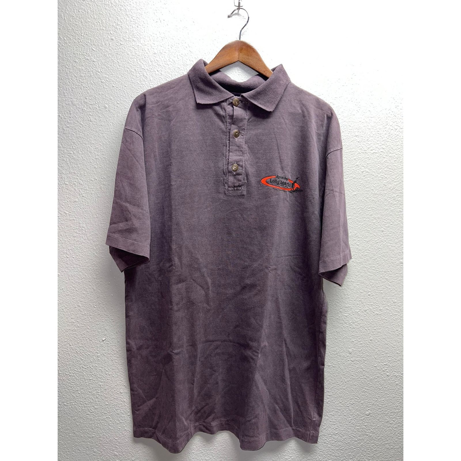 Vintage Vintage Wahoo Surf Shirt Polo Byron Bay Longboards Australia Size US L / EU 52-54 / 3 - 1 Thumbnail
