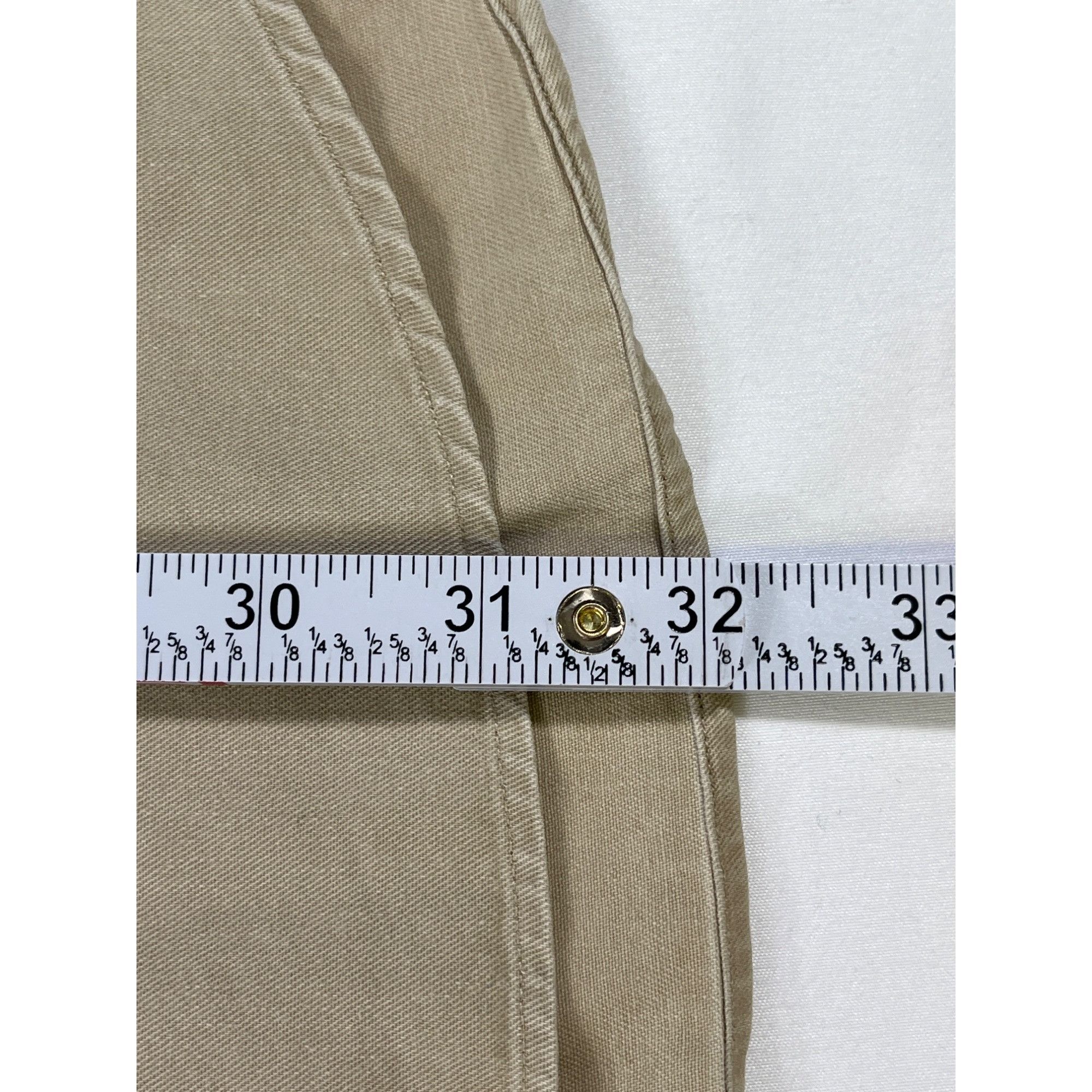 Ralph Lauren Ralph Lauren SKU 7778 Mens Classic Beige Button Down Long Sl Size US XL / EU 56 / 4 - 6 Thumbnail