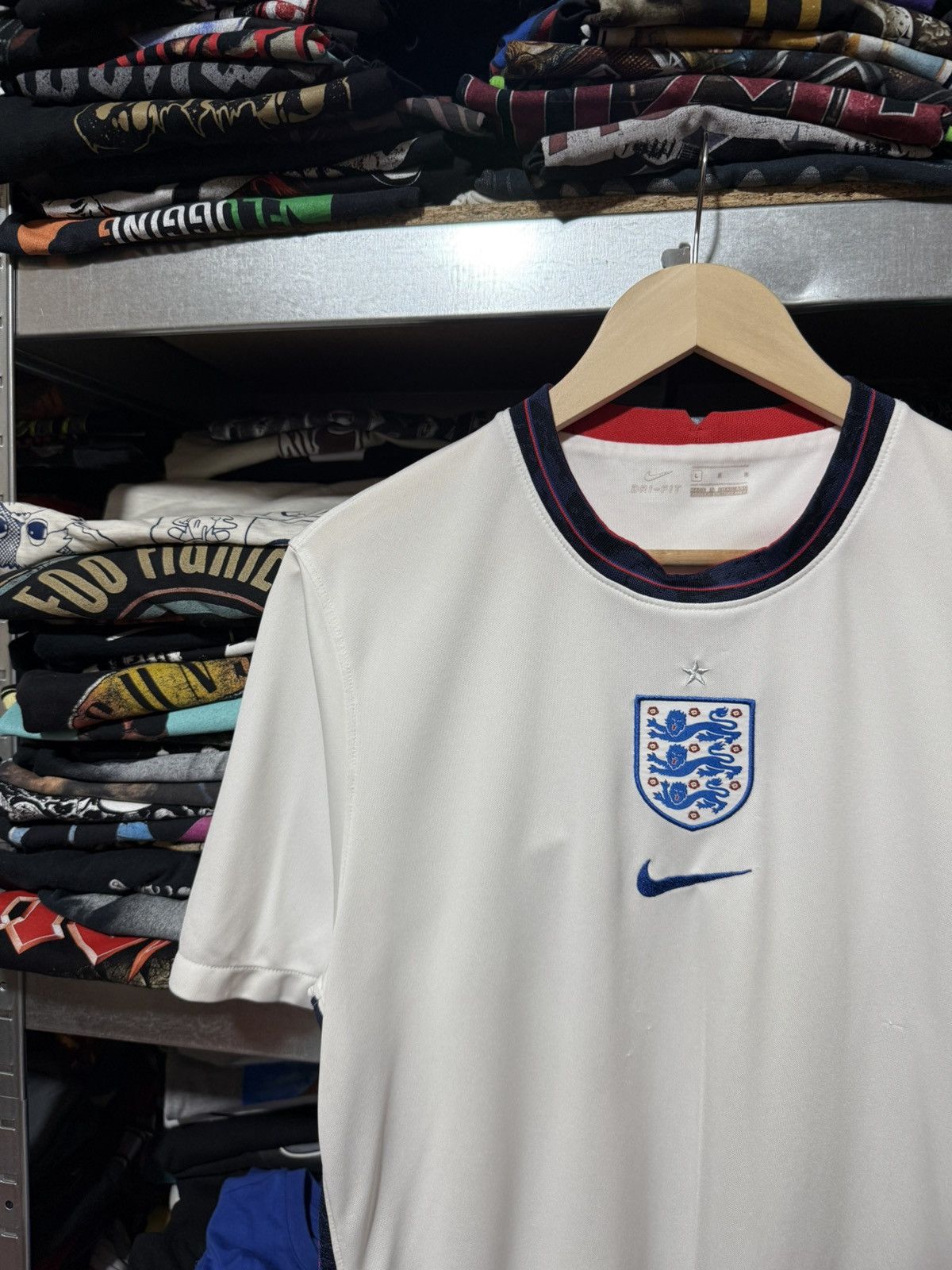 Nike Rare 2020 England Nike Euro Home Soccer Football Jersey Size US XL / EU 56 / 4 - 3 Thumbnail