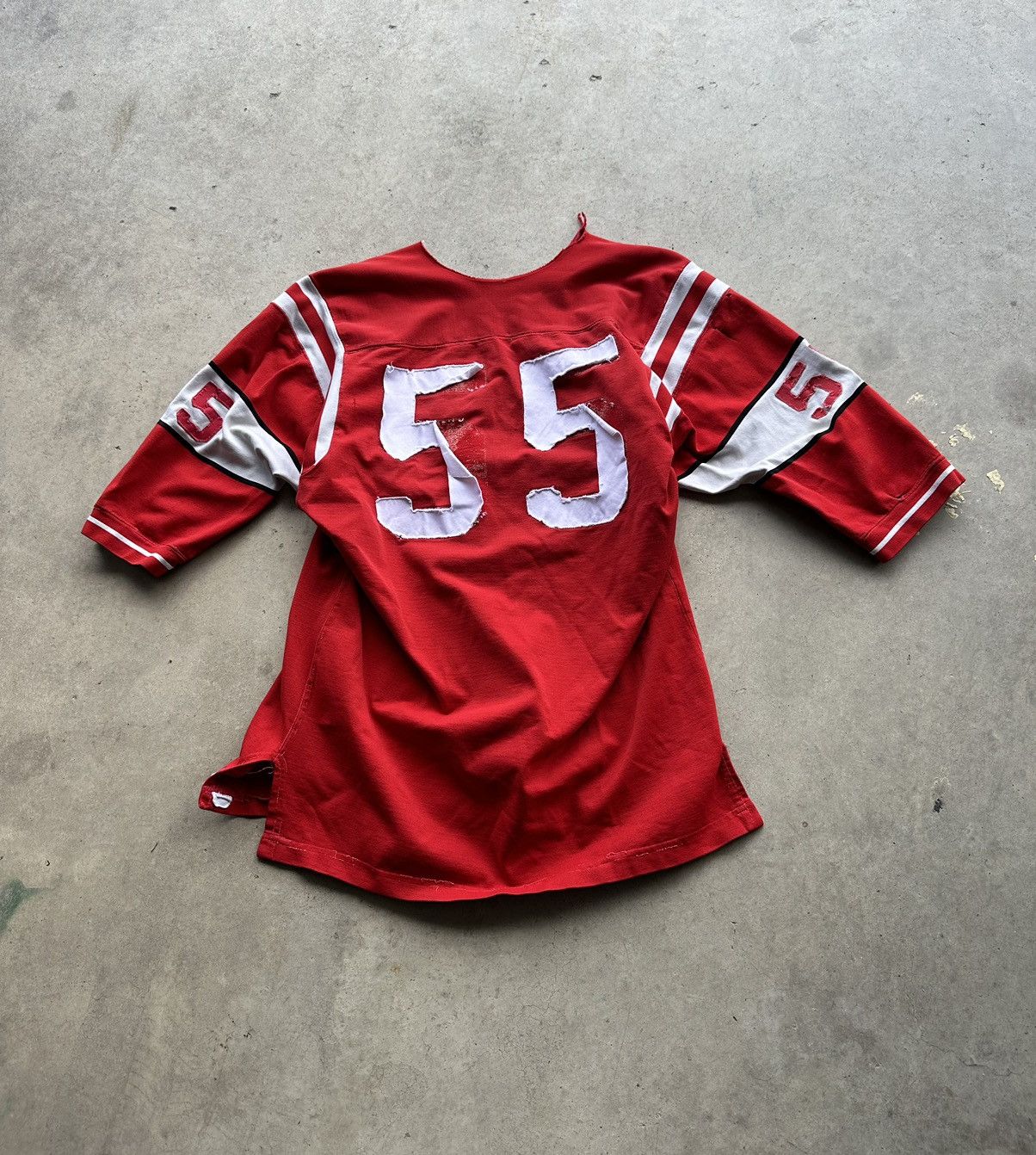 Vintage Vintage 1970’s football jersey Size US L / EU 52-54 / 3 - 3 Thumbnail