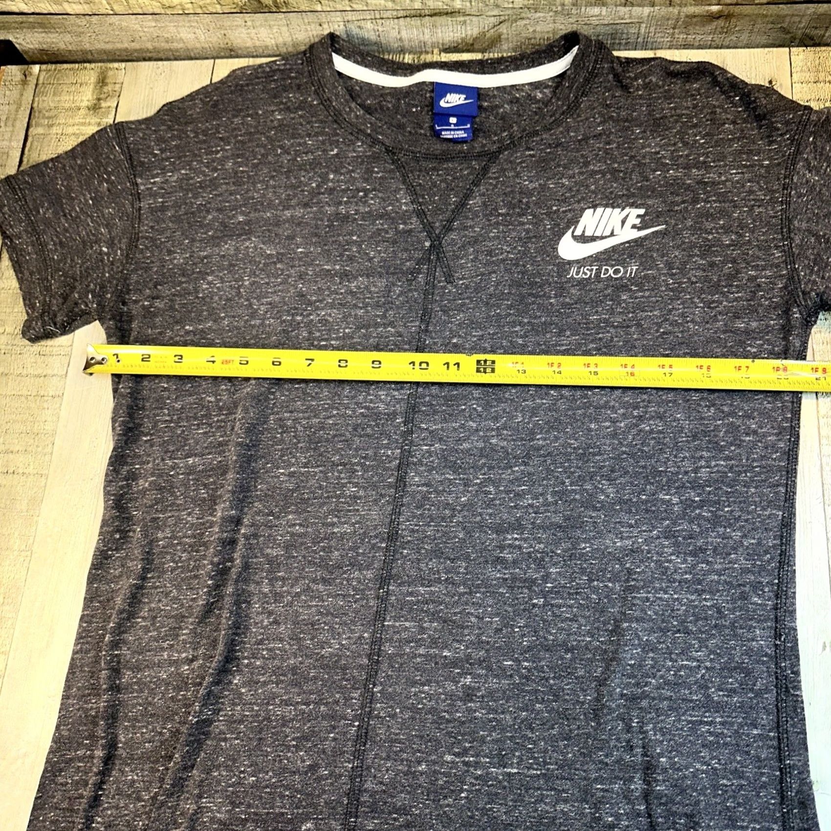 Nike VINTAGE Nike Women’s Gym T-Shirt Dress Size L Grey Dress Women Mens? Size L / US 10 / IT 46 - 3 Thumbnail