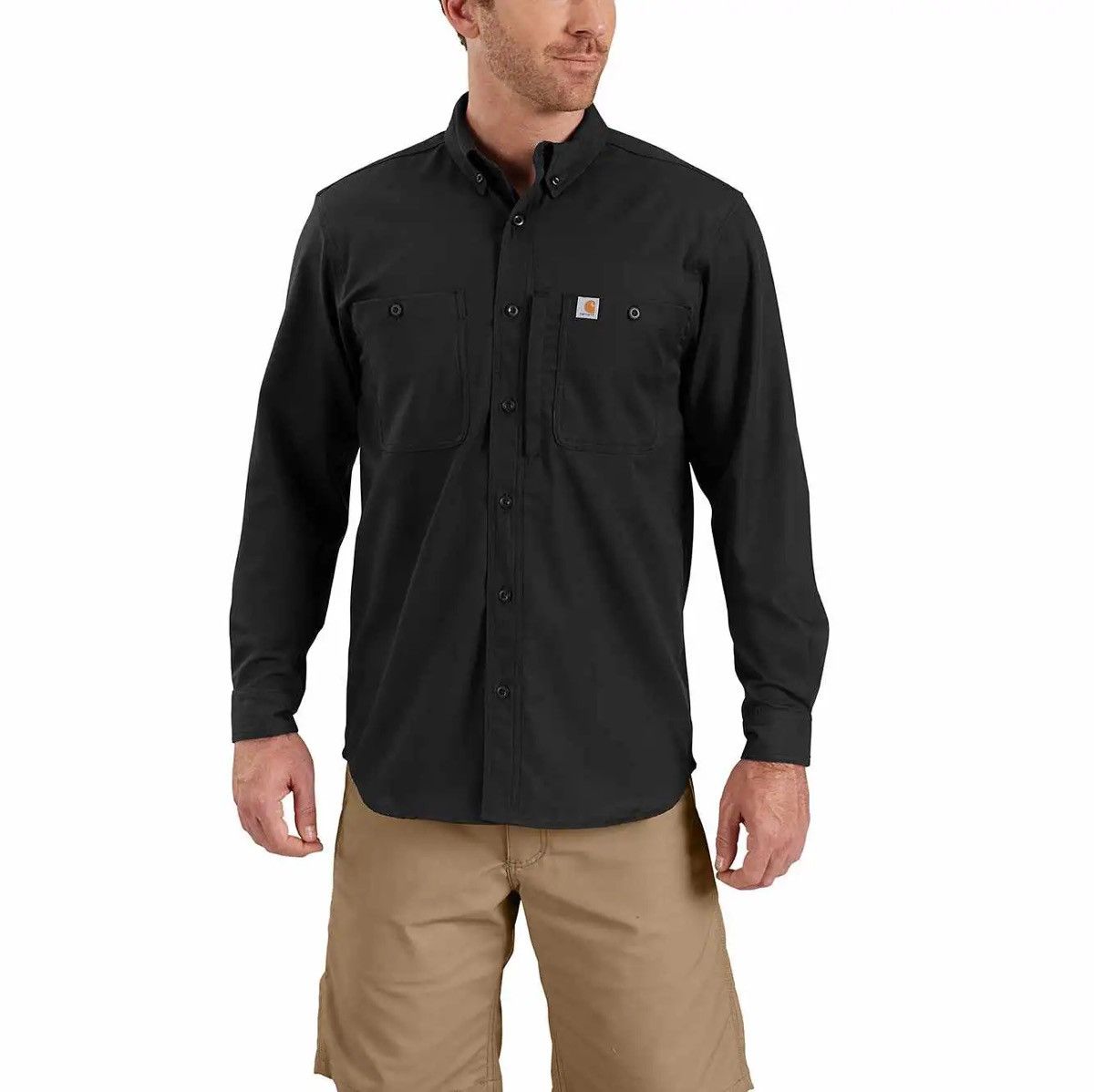 Carhartt Mens Carhartt Rugged Flex Professional Overshirt Black Size US M / EU 48-50 / 2 - 2 Thumbnail