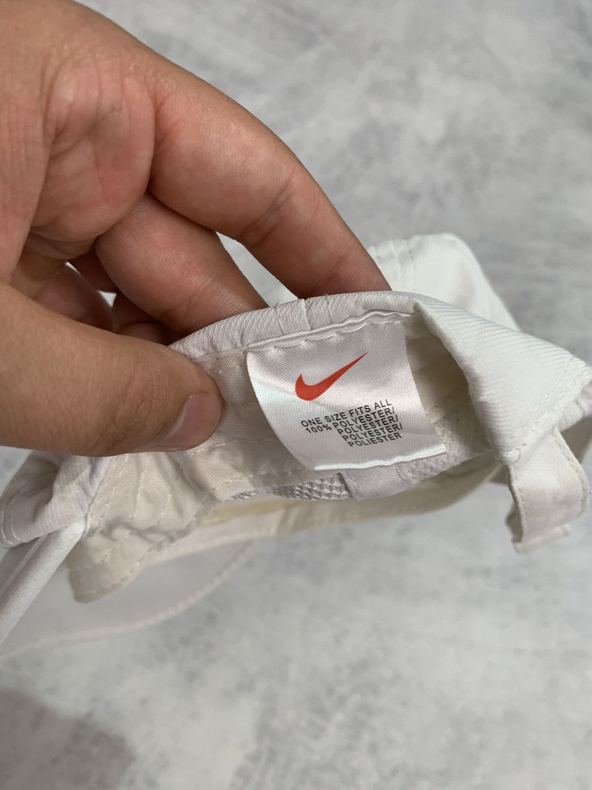 Nike Nike vintage white man rare cap one size Size ONE SIZE - 4 Thumbnail