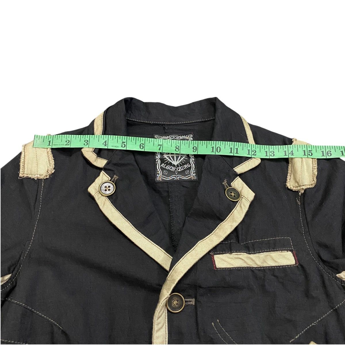 If Six Was Nine × Japanese Brand × Le Grande Bleu (L.G.B.) Vintage Algon Quins Button Jacket F Size But To Fit M Size Size US M / EU 48-50 / 2 - 16 Thumbnail