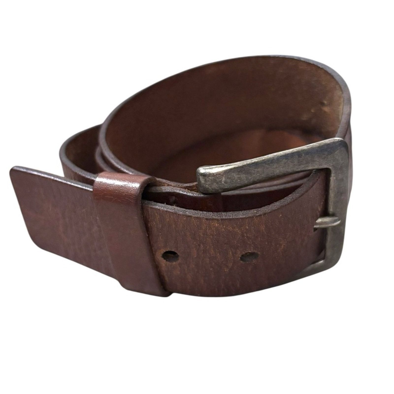 Express Women’s Express Brown Leather Belt Size ONE SIZE - 3 Thumbnail