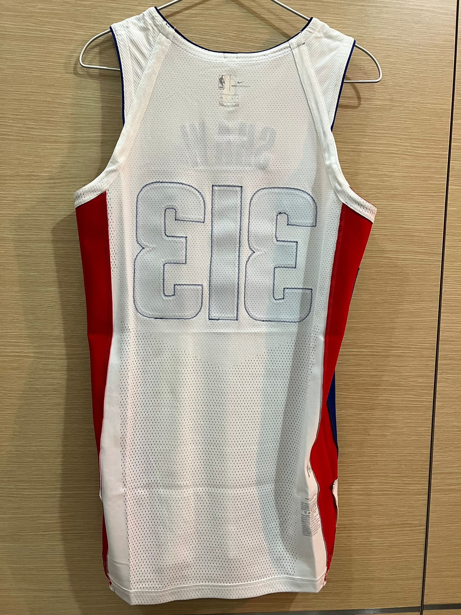 Nike 46 L Detroit Pistons Nike NBA Team Issued NBA Jersey Size US L / EU 52-54 / 3 - 5 Thumbnail