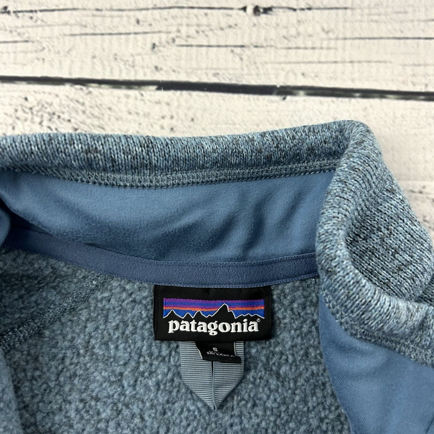 Patagonia Patagonia 1/4 Zip Better Sweater Women's Small Blue Shirt Womens 1/4 Zip Patagonia Better Sweater Blue S Size S / US 4 / IT 40 - 2 Thumbnail