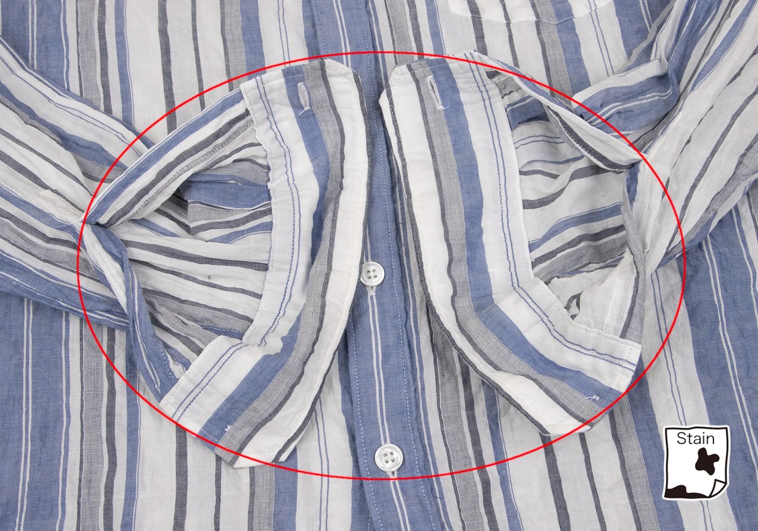 Yohji Yamamoto Yohji Yamamoto Striped Button-Down Shirt Size US M / EU 48-50 / 2 - 9 Thumbnail