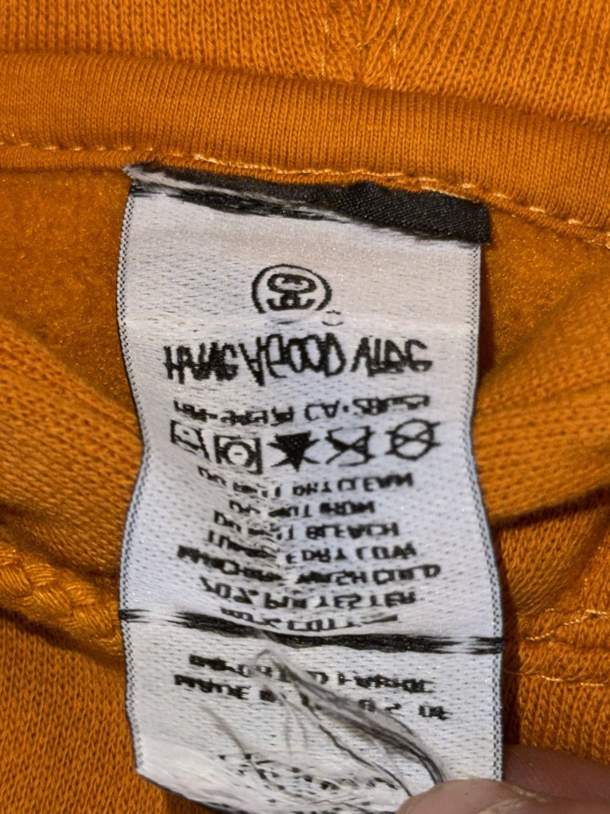 Stussy Stussy Singapore Chapter Hoodie Orange Size XL Size US XL / EU 56 / 4 - 4 Thumbnail