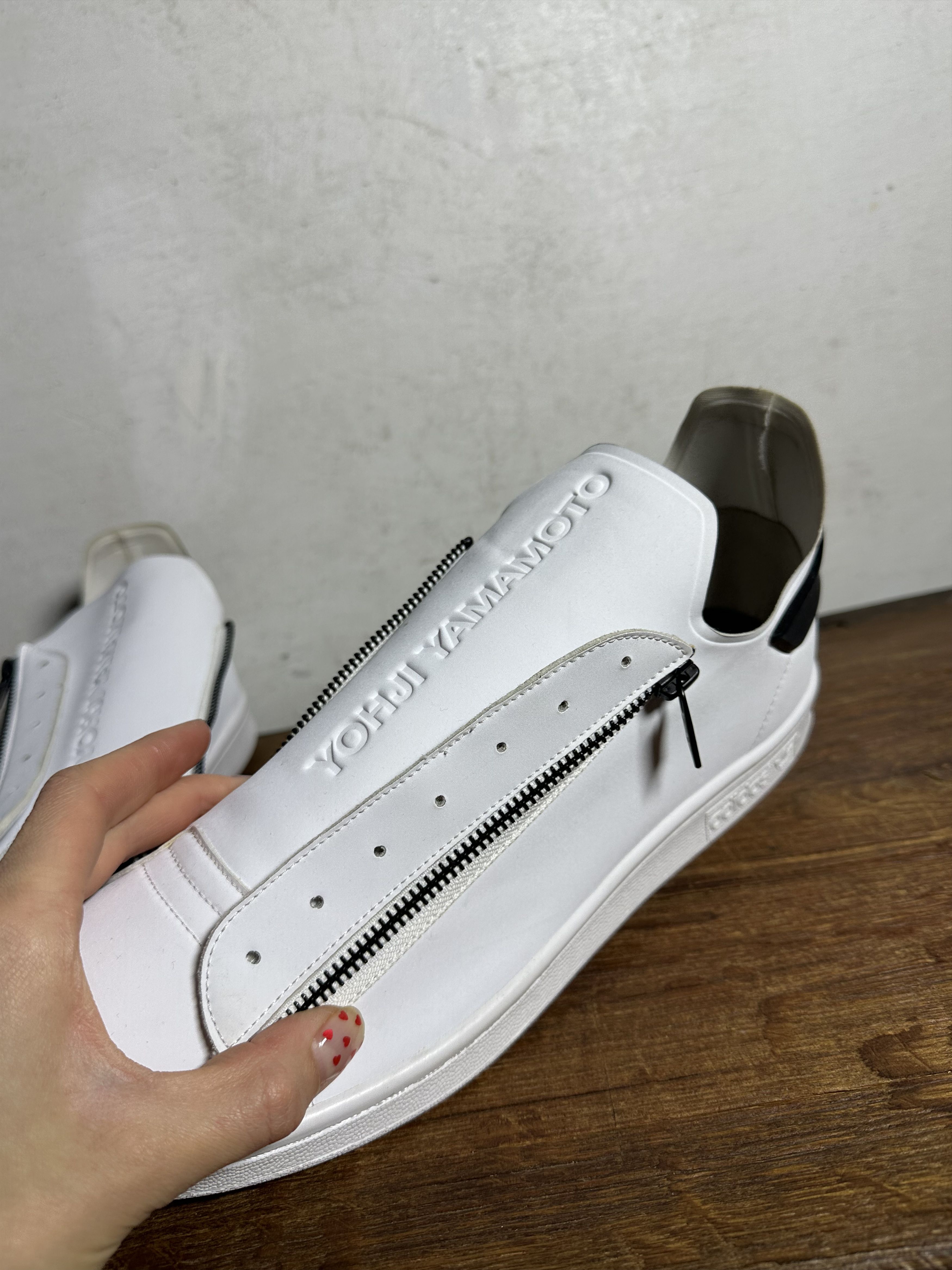 Y-3 Adidas Y-3 Stan Smith Zip Sneakers Size US 10.5 / EU 43-44 - 9 Thumbnail