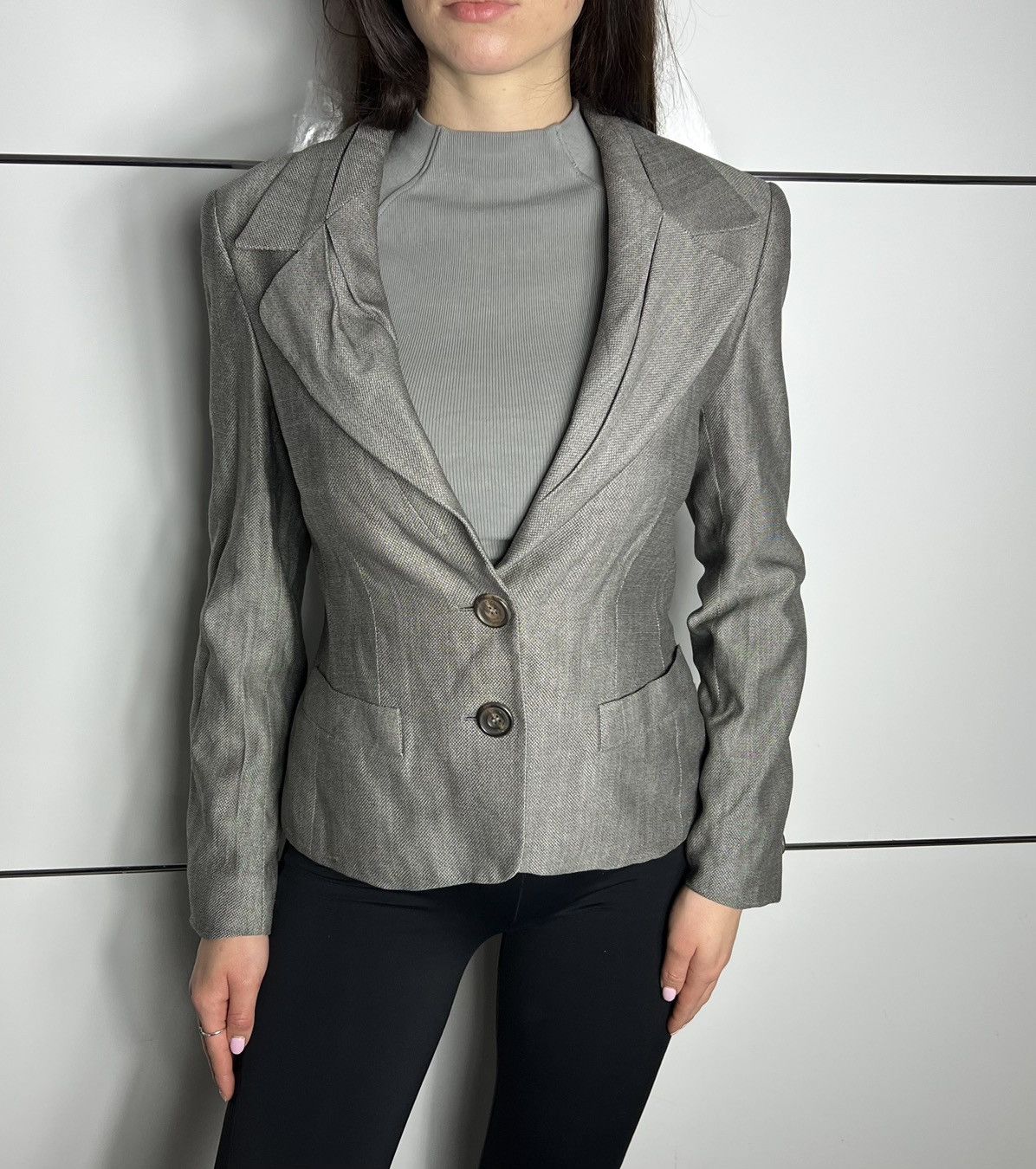 Escada Elegant Escada Silk/Wool Blazer Size M / US 6-8 / IT 42-44 - 1 Thumbnail