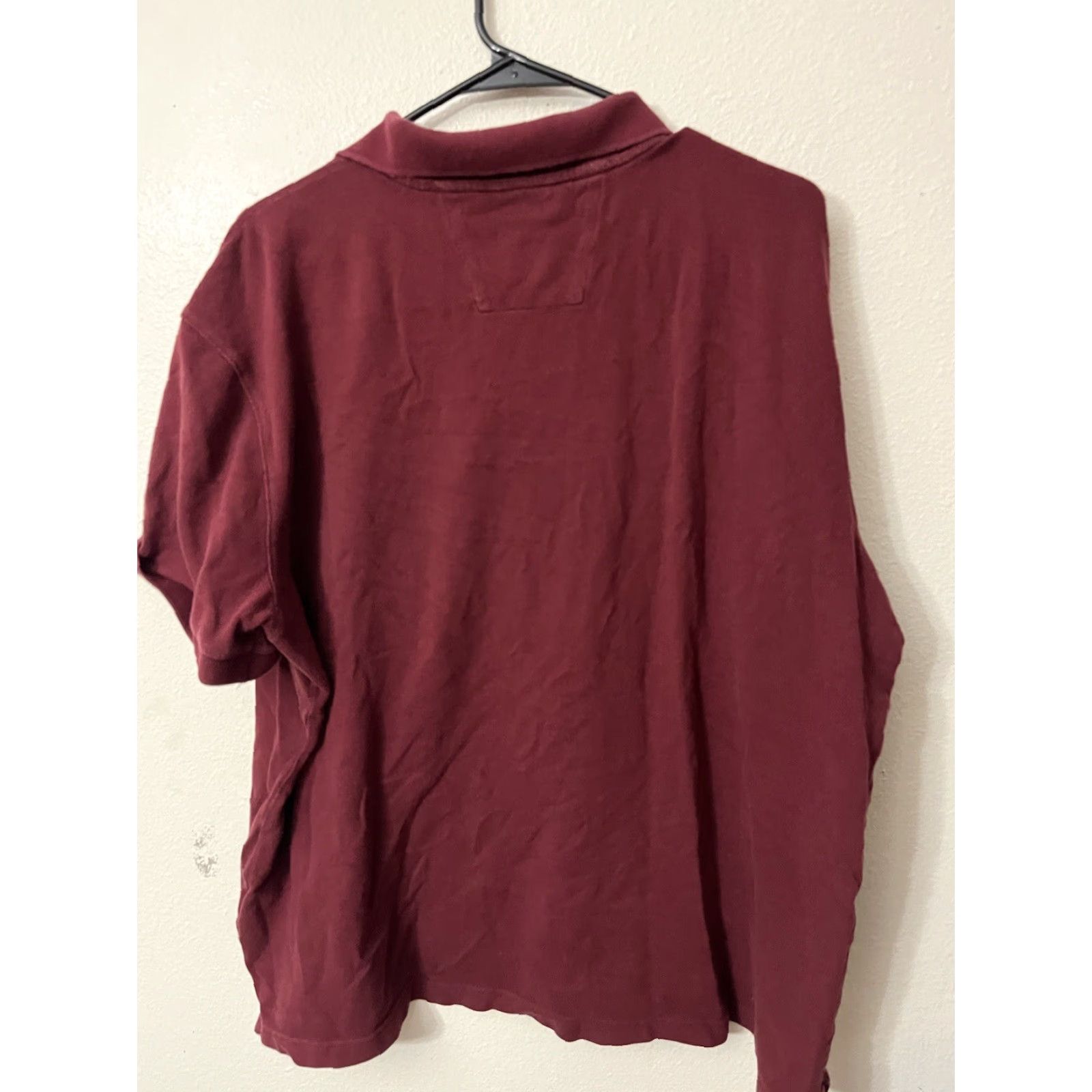 Nautica Nautica Maroon Polo Shirt Men’s 2XL Short Sleeve Classic Fit Cotton Golf Size US XXL / EU 58 / 5 - 3 Thumbnail