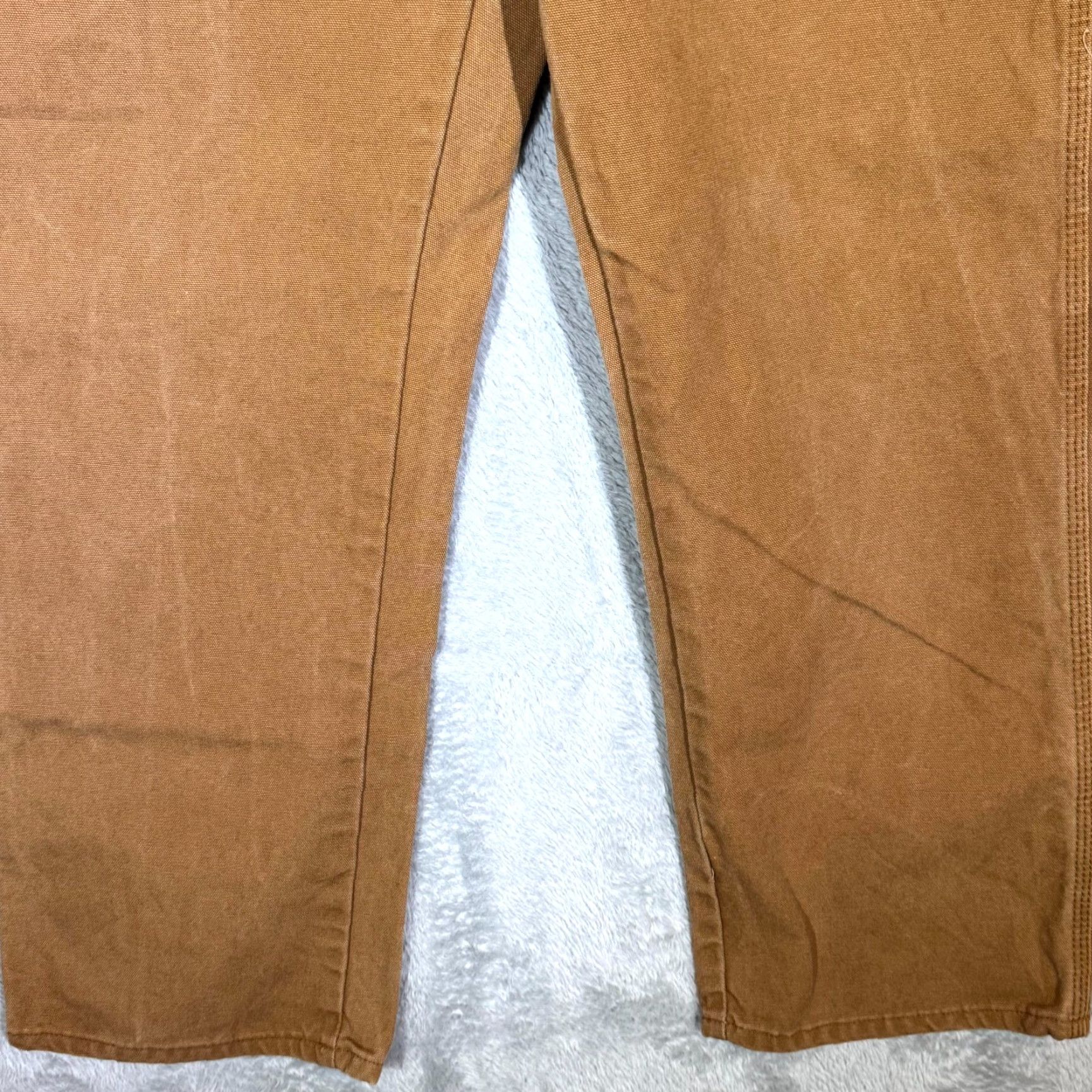 Dickies Dickies Carpenter Jeans 34 x 30 Brown Denim Mid-Rise Straight Leg Mens Jeans Size US 34 / EU 50 - 5 Thumbnail