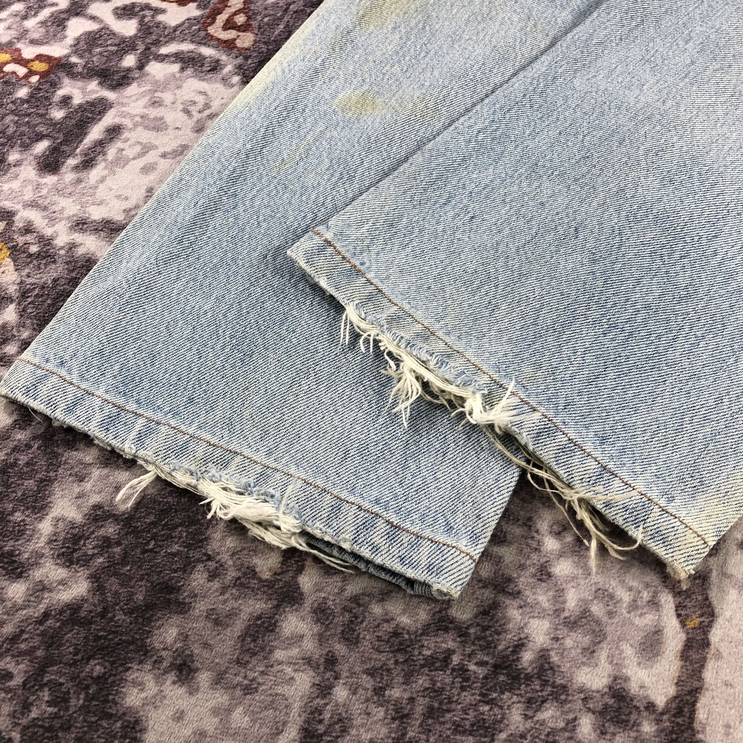 Levi's Vintage 90s Distress Levis 501 Jeans-JM2795 Size US 29 - 4 Thumbnail