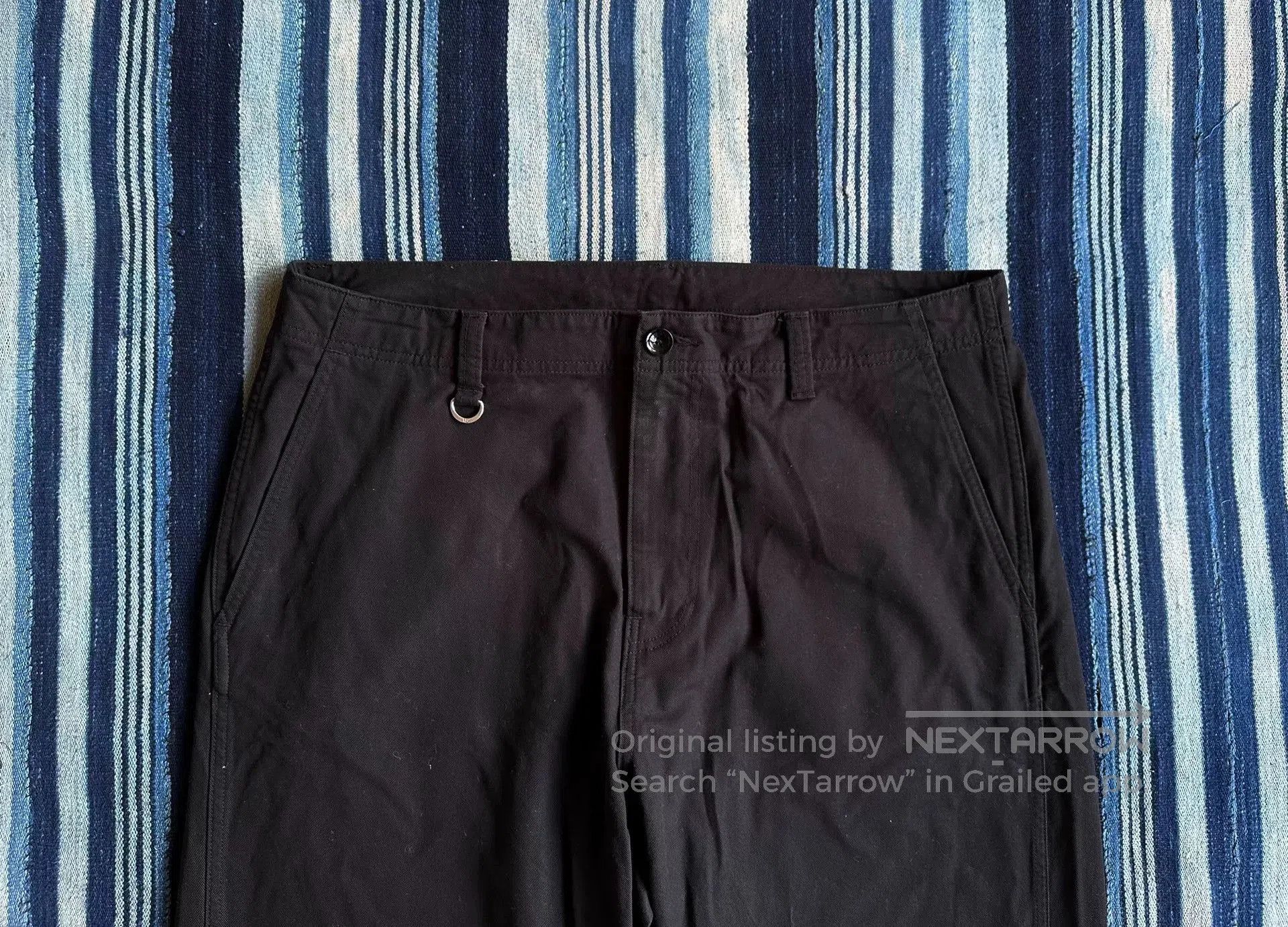 uniform experiment rick owens drawstring tapered long pants. Size US 34 / EU 50 - 3 Thumbnail